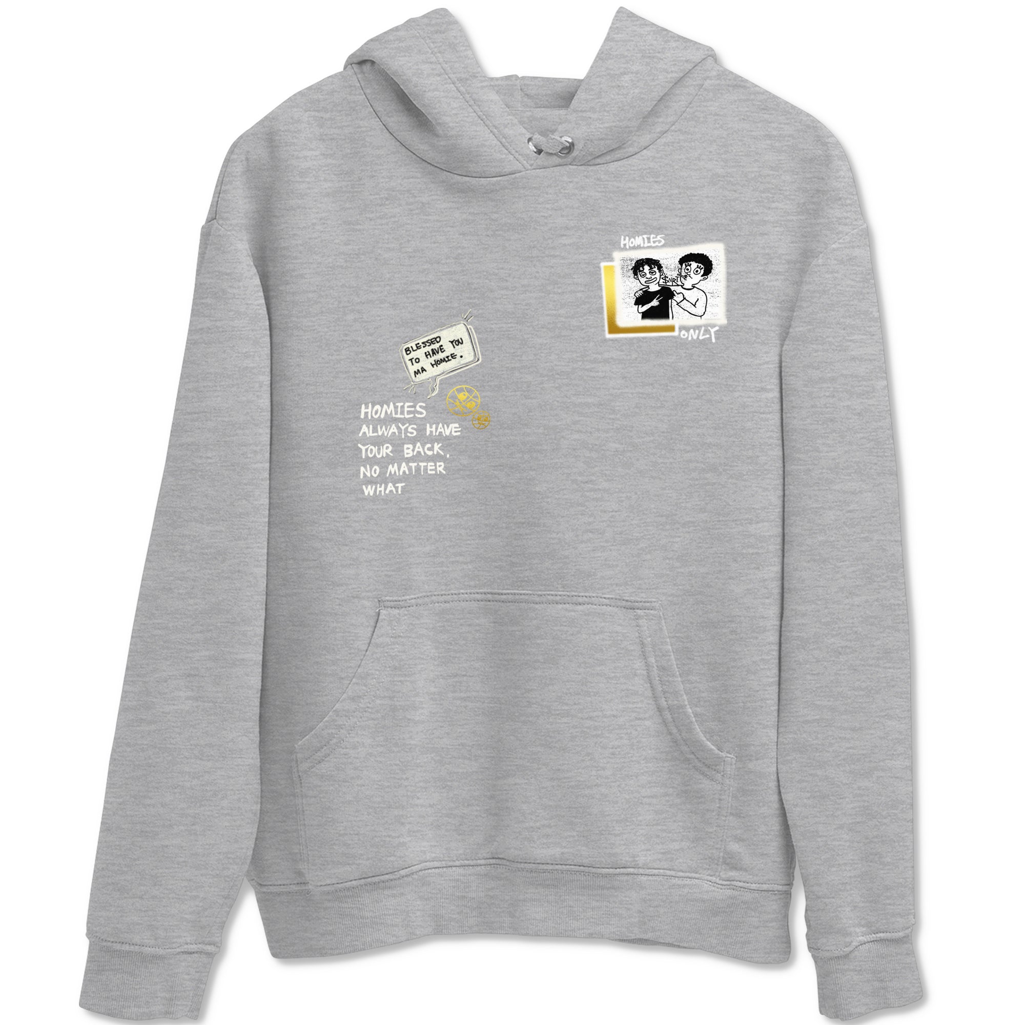 Homies Only snkmatch Tees - Air Jordan 4 Sail 2024