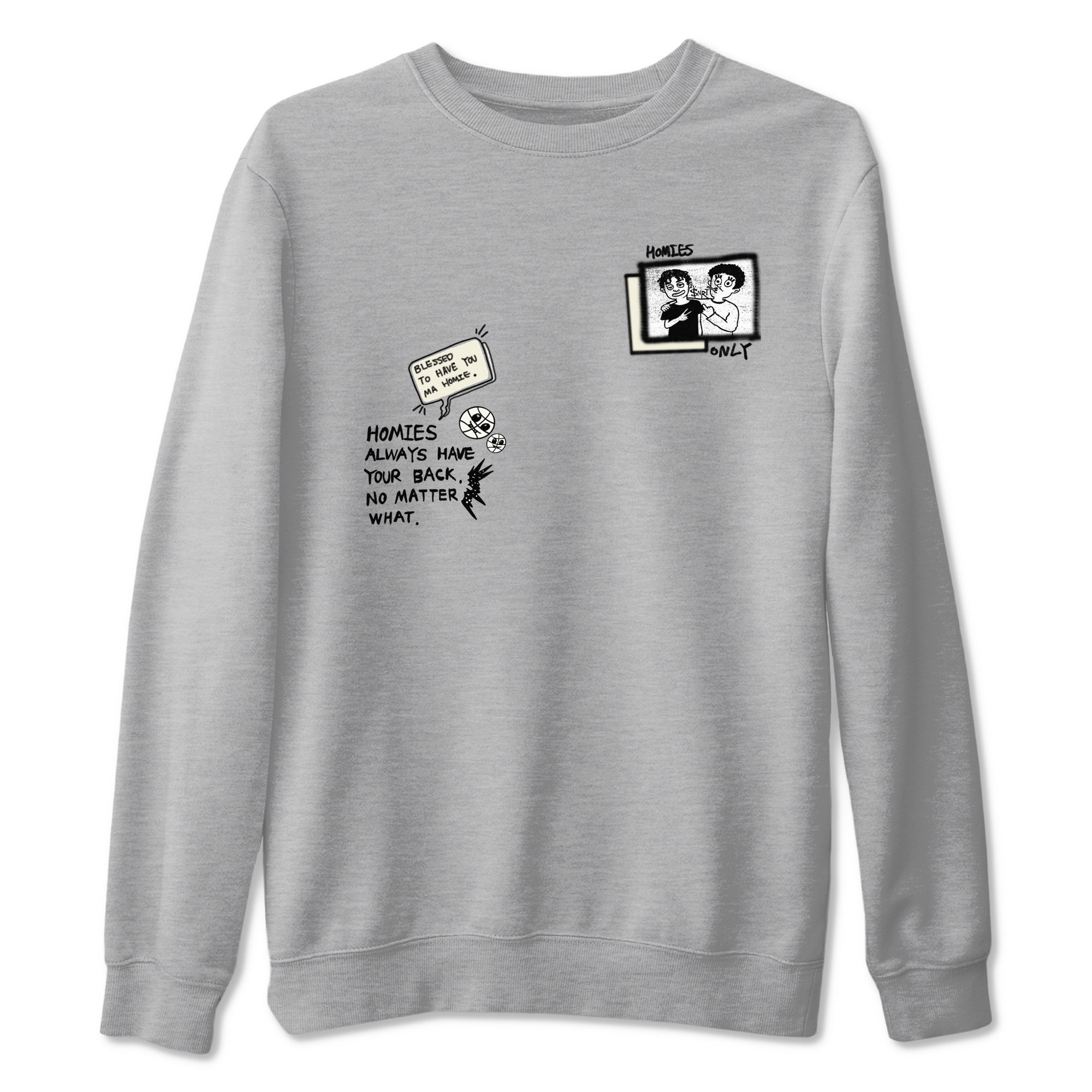Homies Only snkmatch Tees - Air Jordan 5 Sail