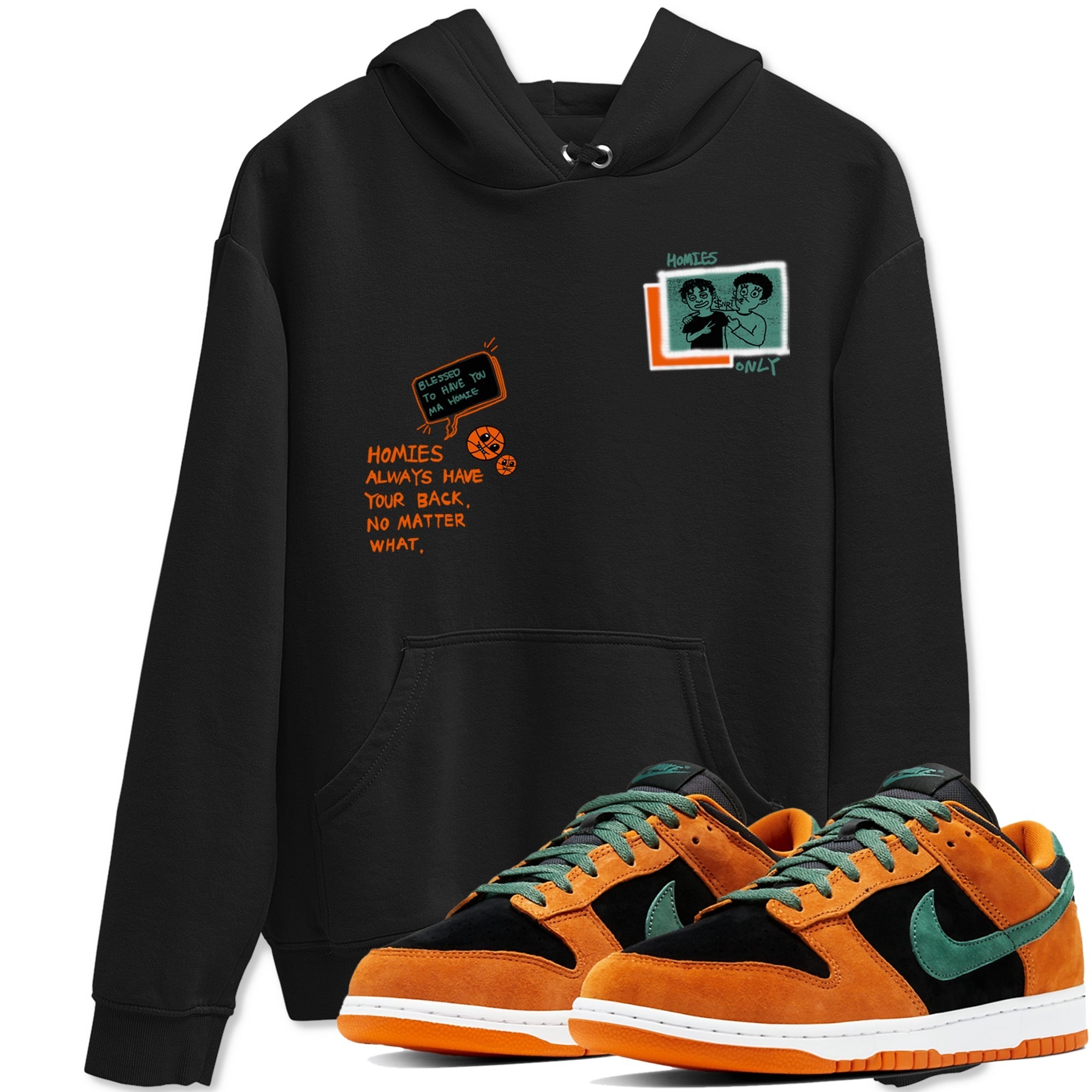 Homies Only snkmatch Tees - Dunk Ceramic
