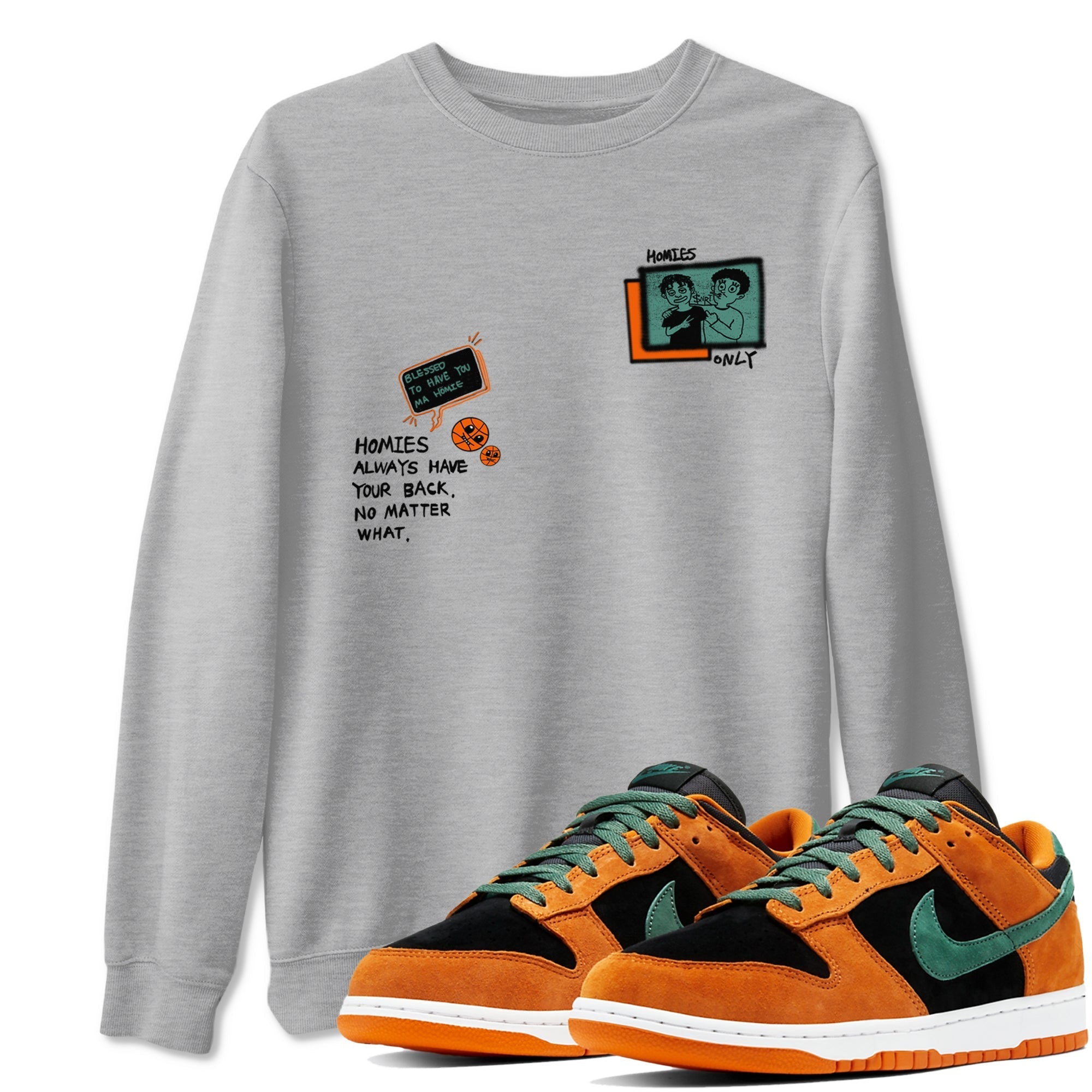 Homies Only snkmatch Tees - Dunk Ceramic