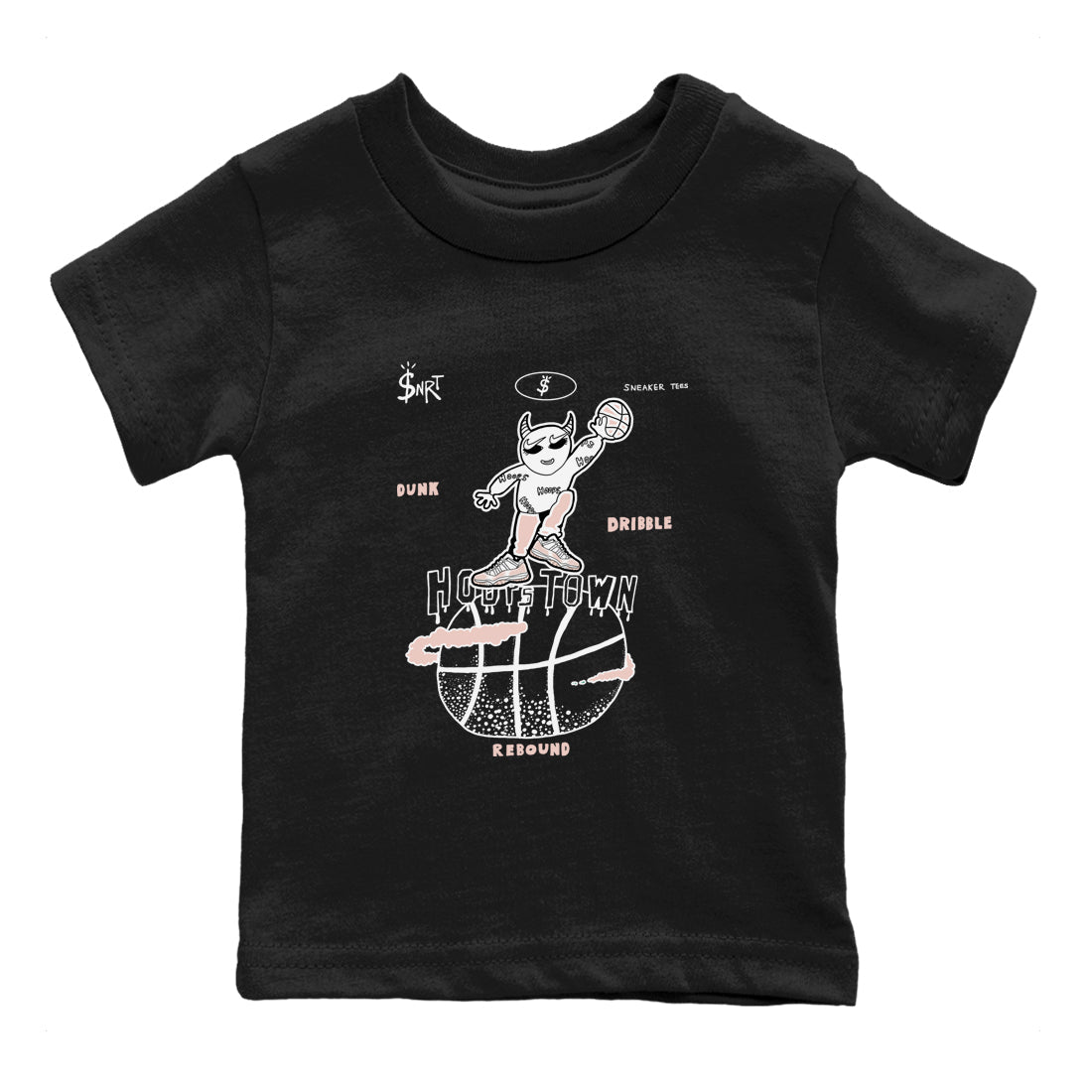 Hoops Town snkmatch Tees Kids - Air Jordan 11 Legend Pink