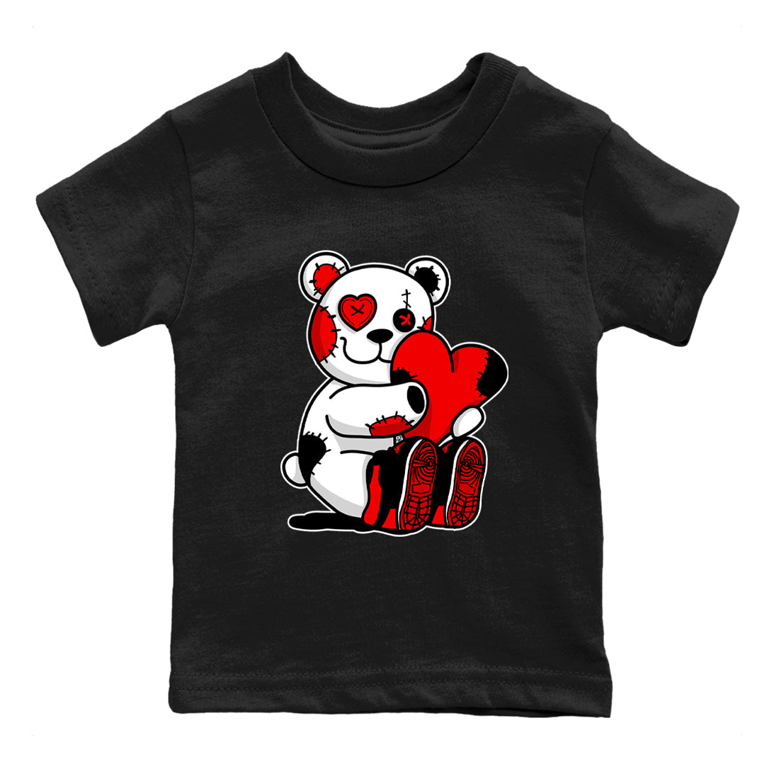 Hugging Bear snkmatch Tees Kids - Air Jordan 1 '85 Bred