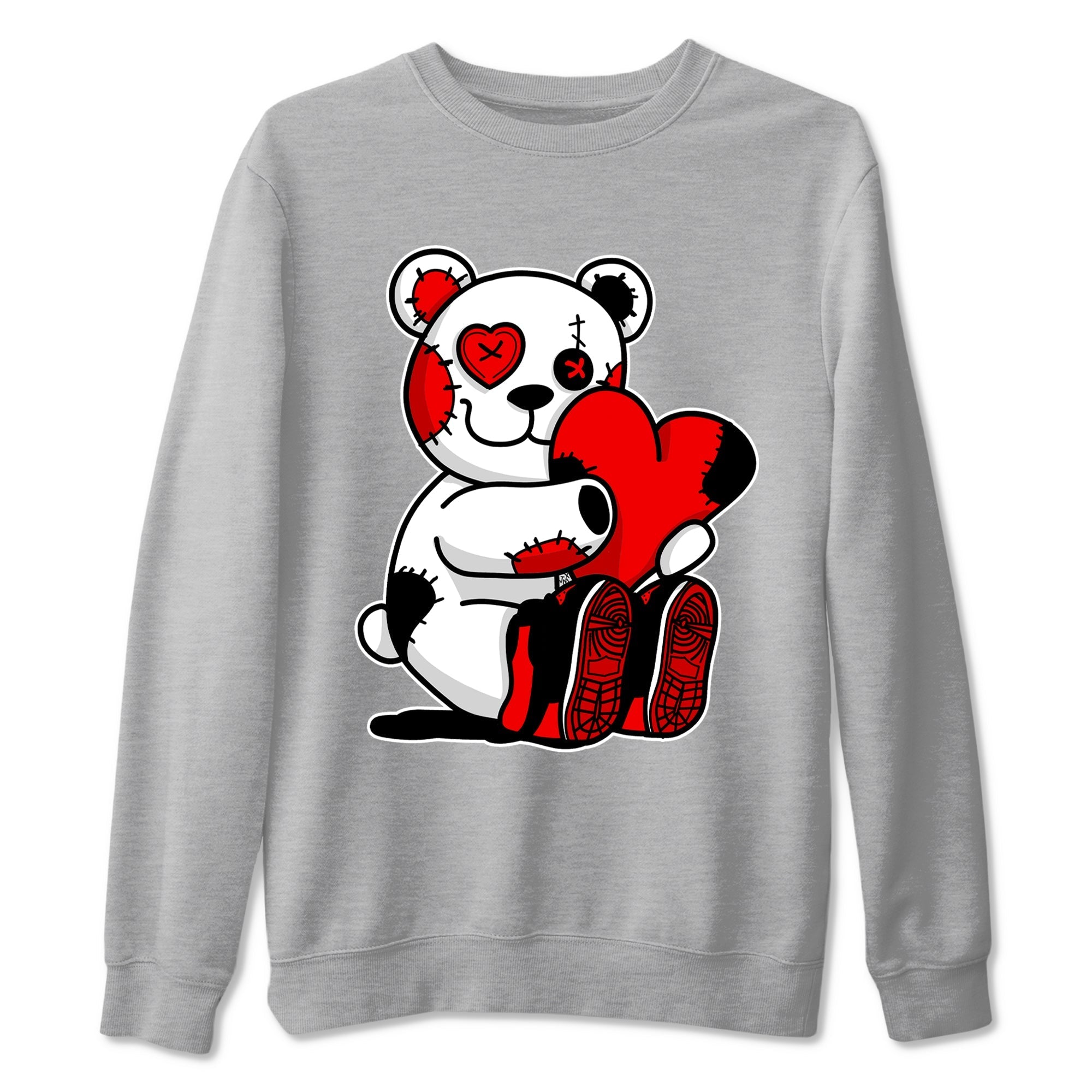 Hugging Bear snkmatch Tees - Air Jordan 1 '85 Bred