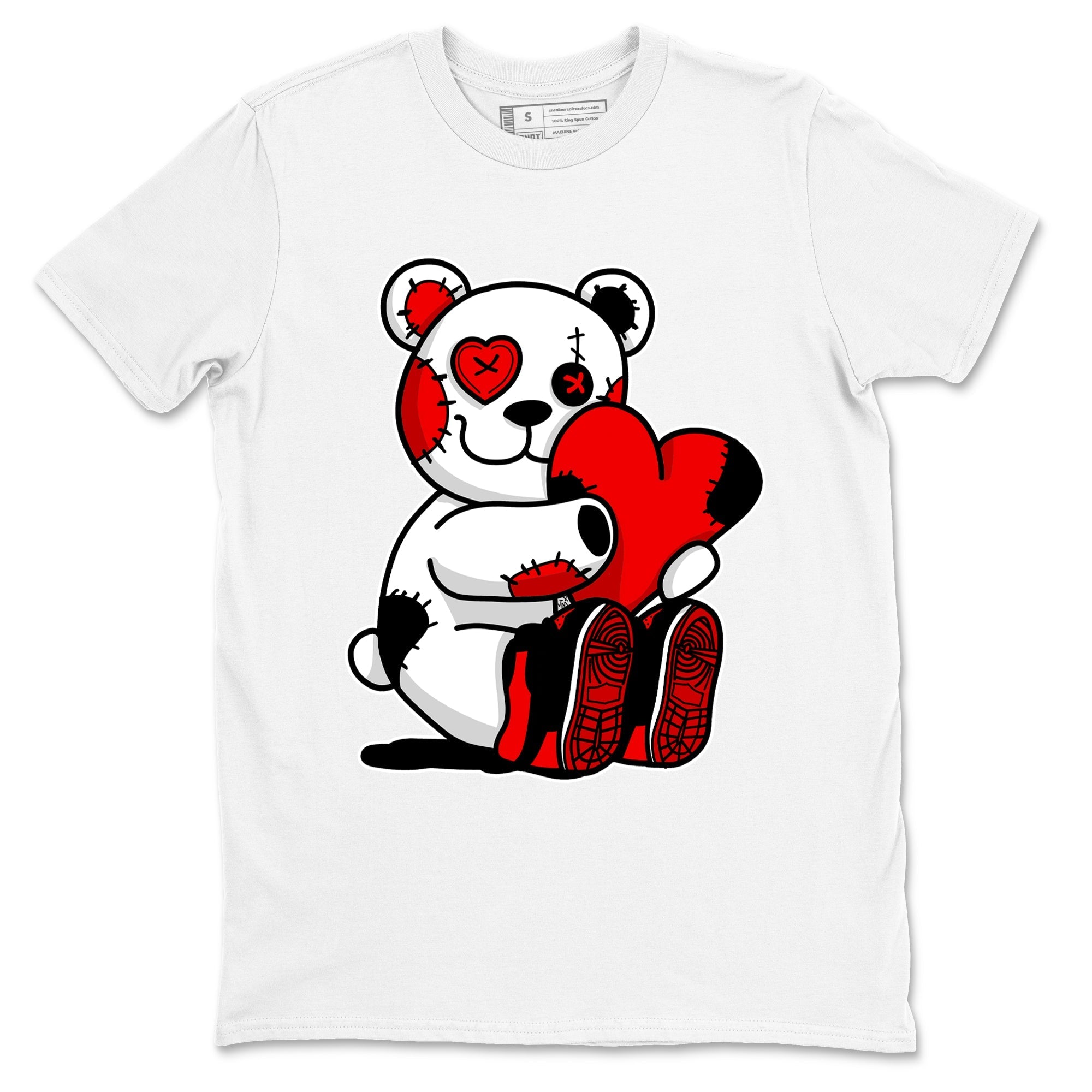 Hugging Bear snkmatch Tees - Air Jordan 1 '85 Bred