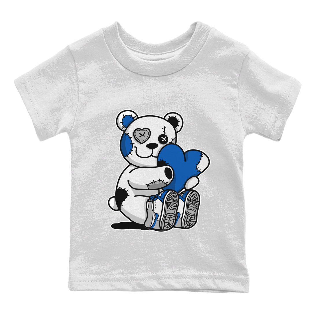 Hugging Bear Kids Tops - Air Jordan 1 True Blue