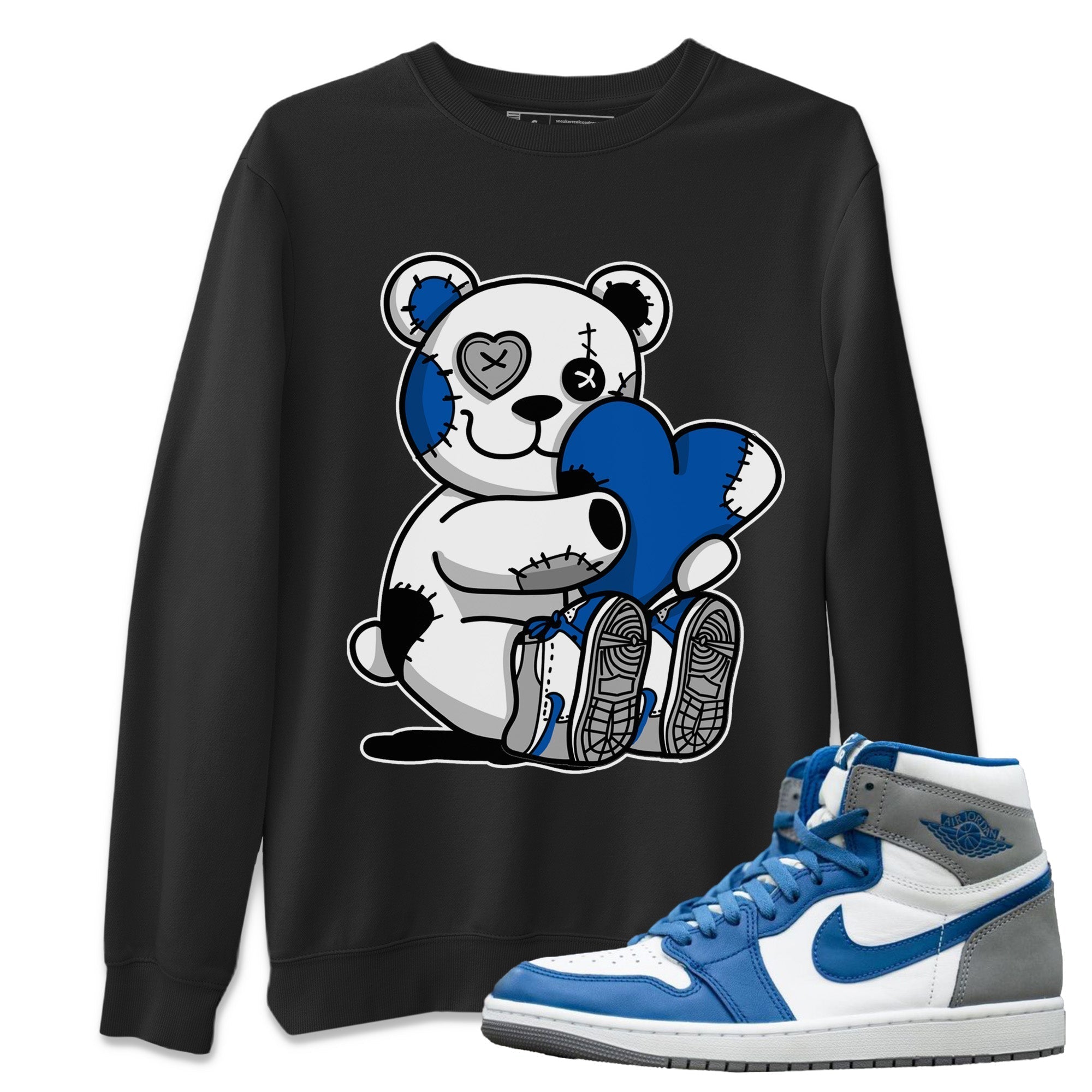 Hugging Bear Unisex Tops - Air Jordan 1 True Blue