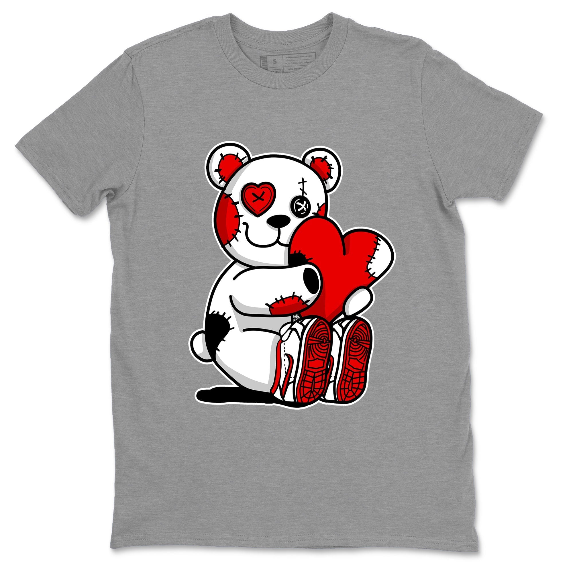 Hugging Bear snkmatch Tee - Air Jordan 1 University Red