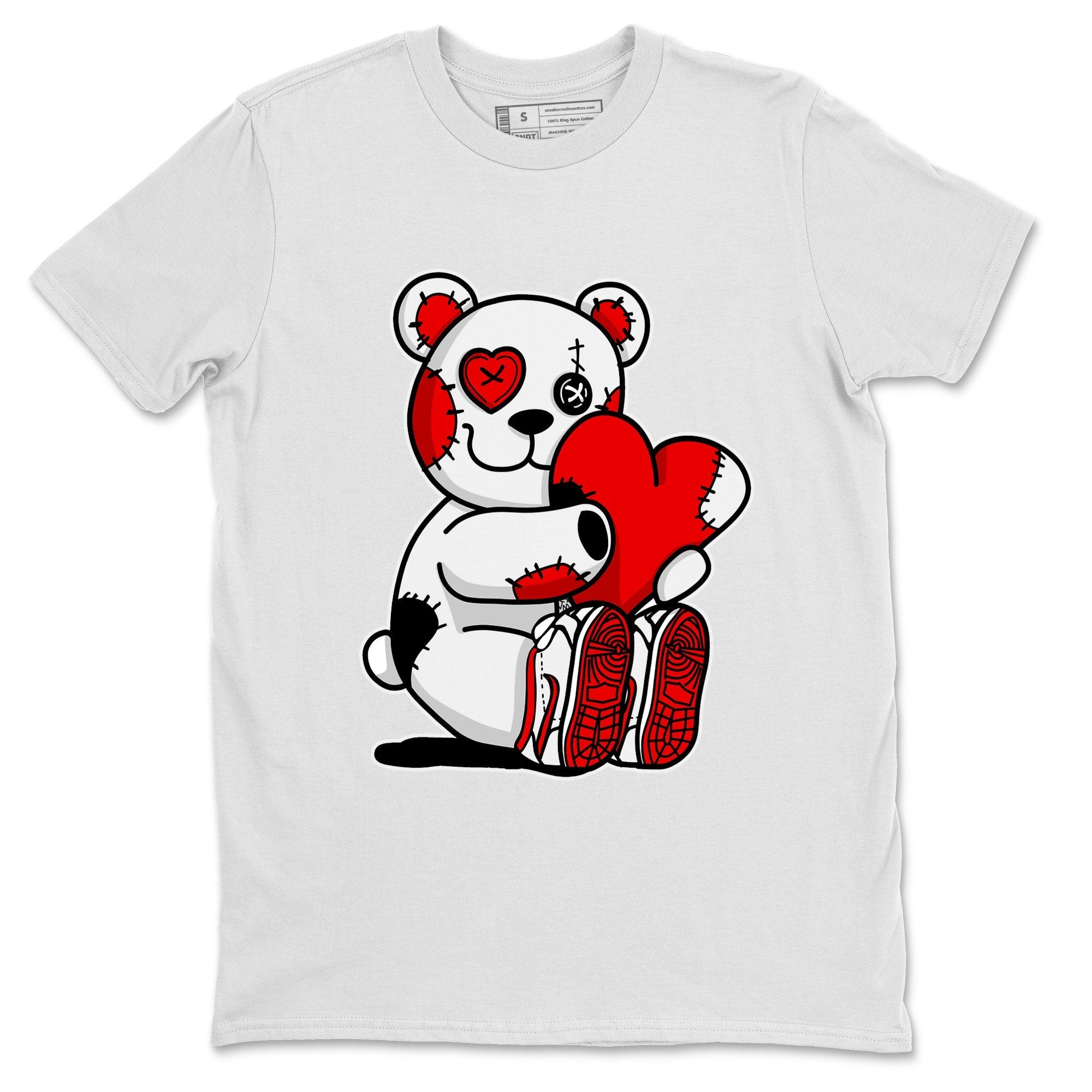Hugging Bear snkmatch Tee - Air Jordan 1 University Red