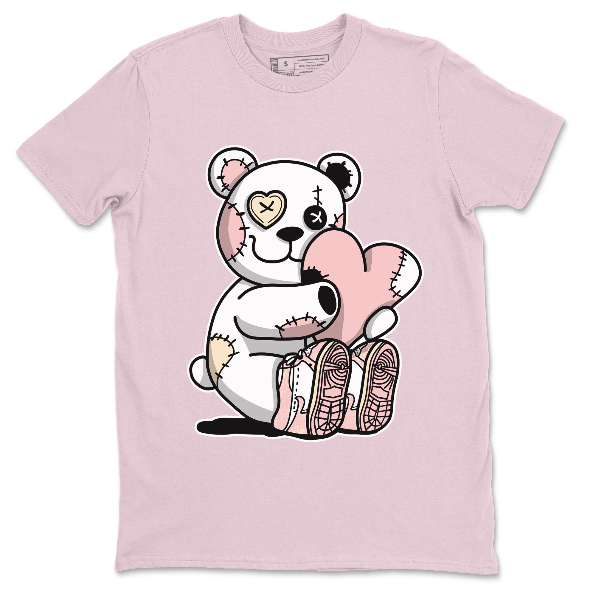 Hugging Bear Unisex Tops - Air Jordan 1 Washed Pink