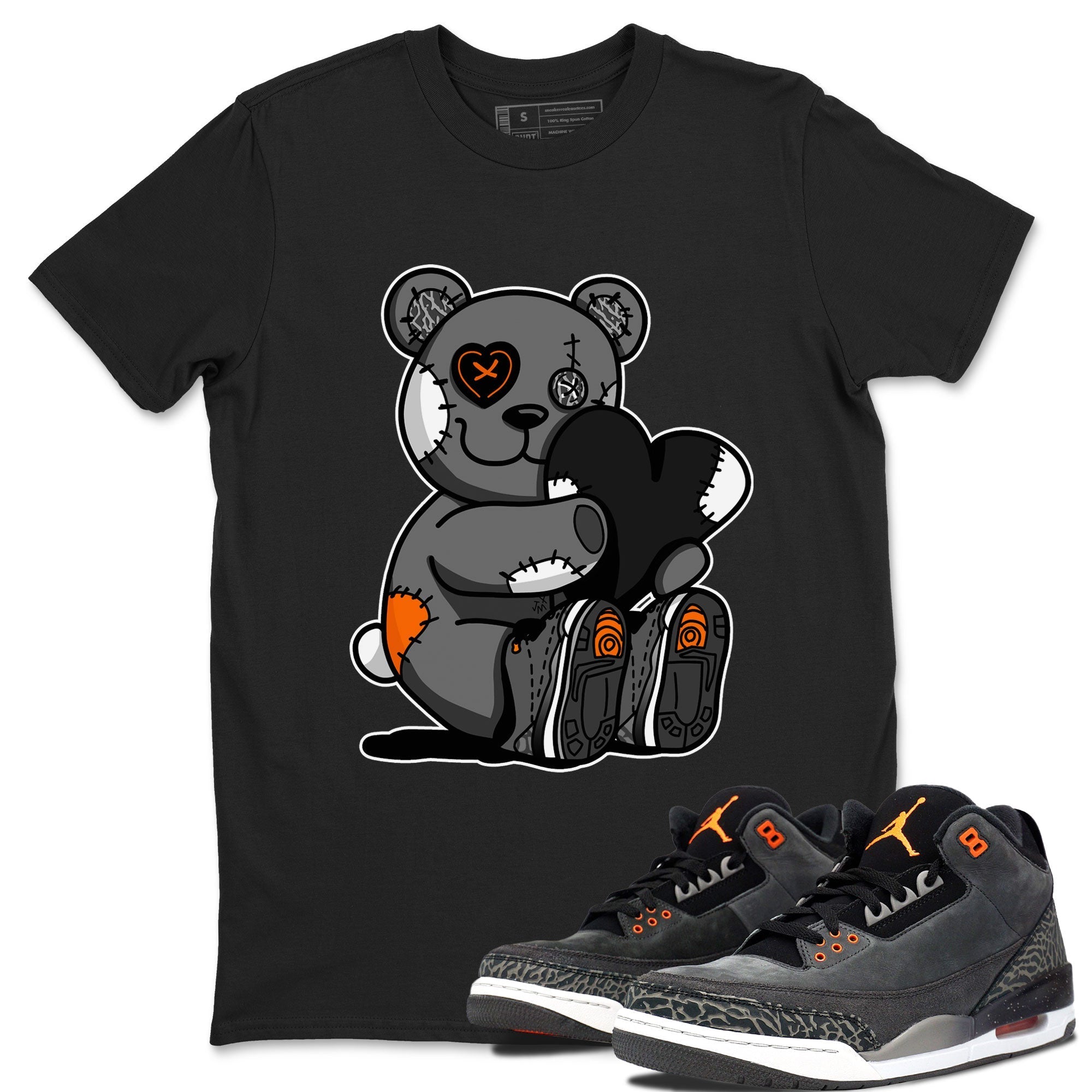 Hugging Bear snkmatch Tee - Air Jordan 3 Fear