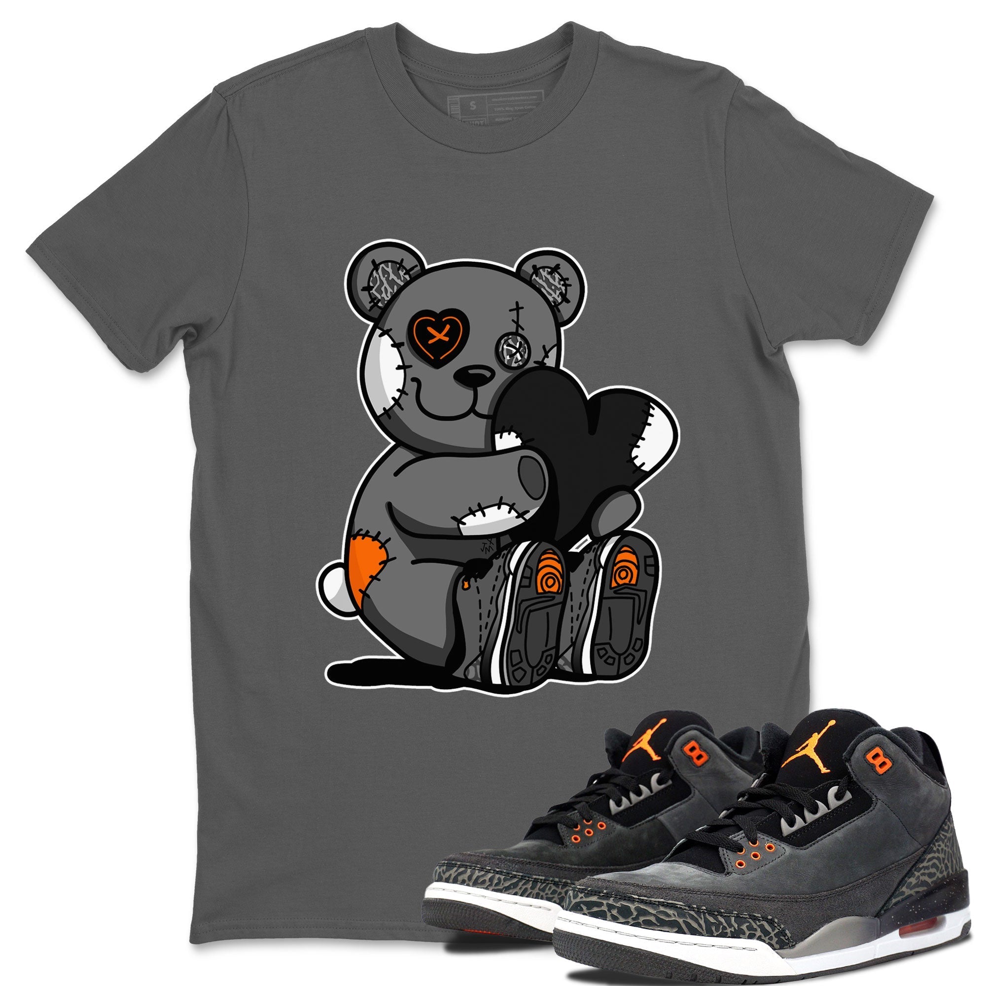 Hugging Bear snkmatch Tee - Air Jordan 3 Fear