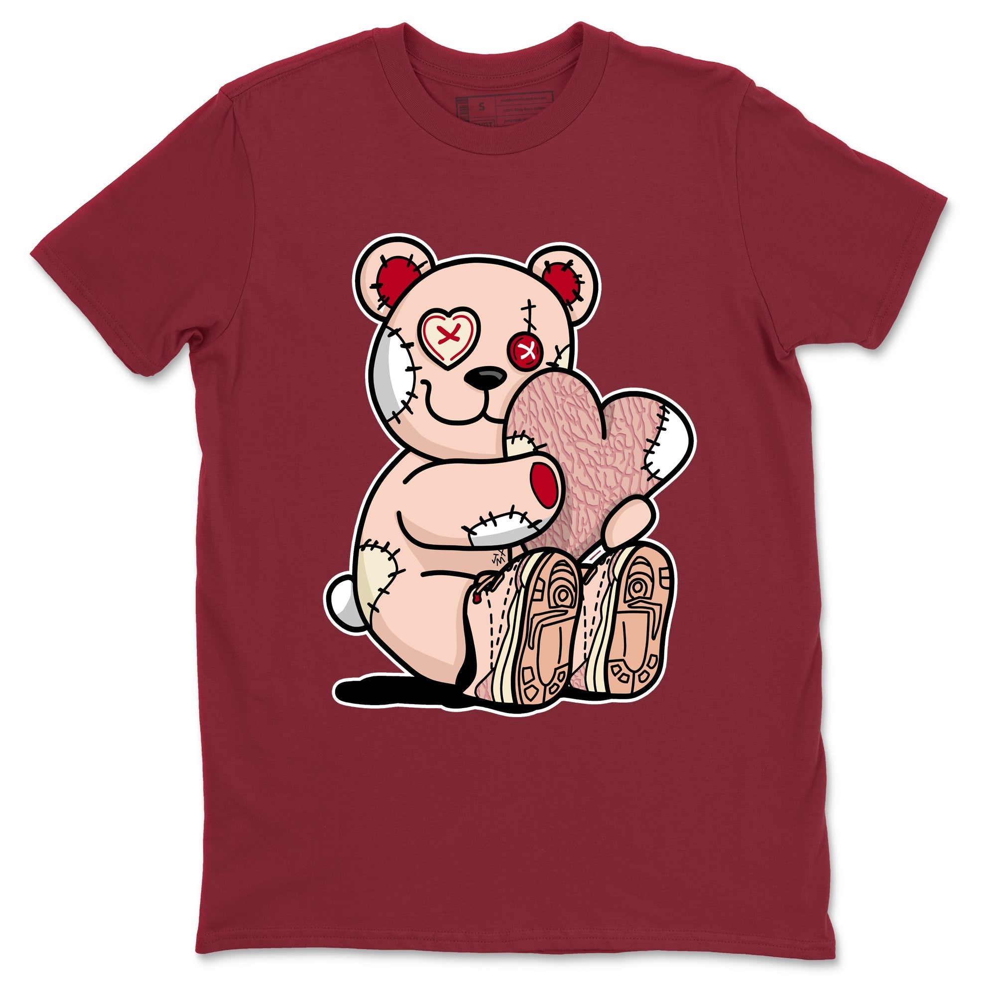 Hugging Bear snkmatch Tees - Air Jordan 3 Valentines Day