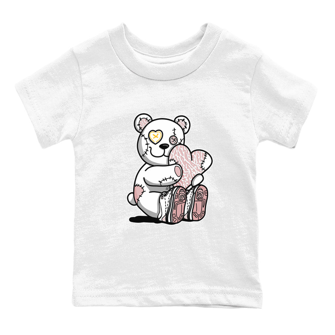Hugging Bear snkmatch Tees Kids - Air Jordan 3 Vintage Floral
