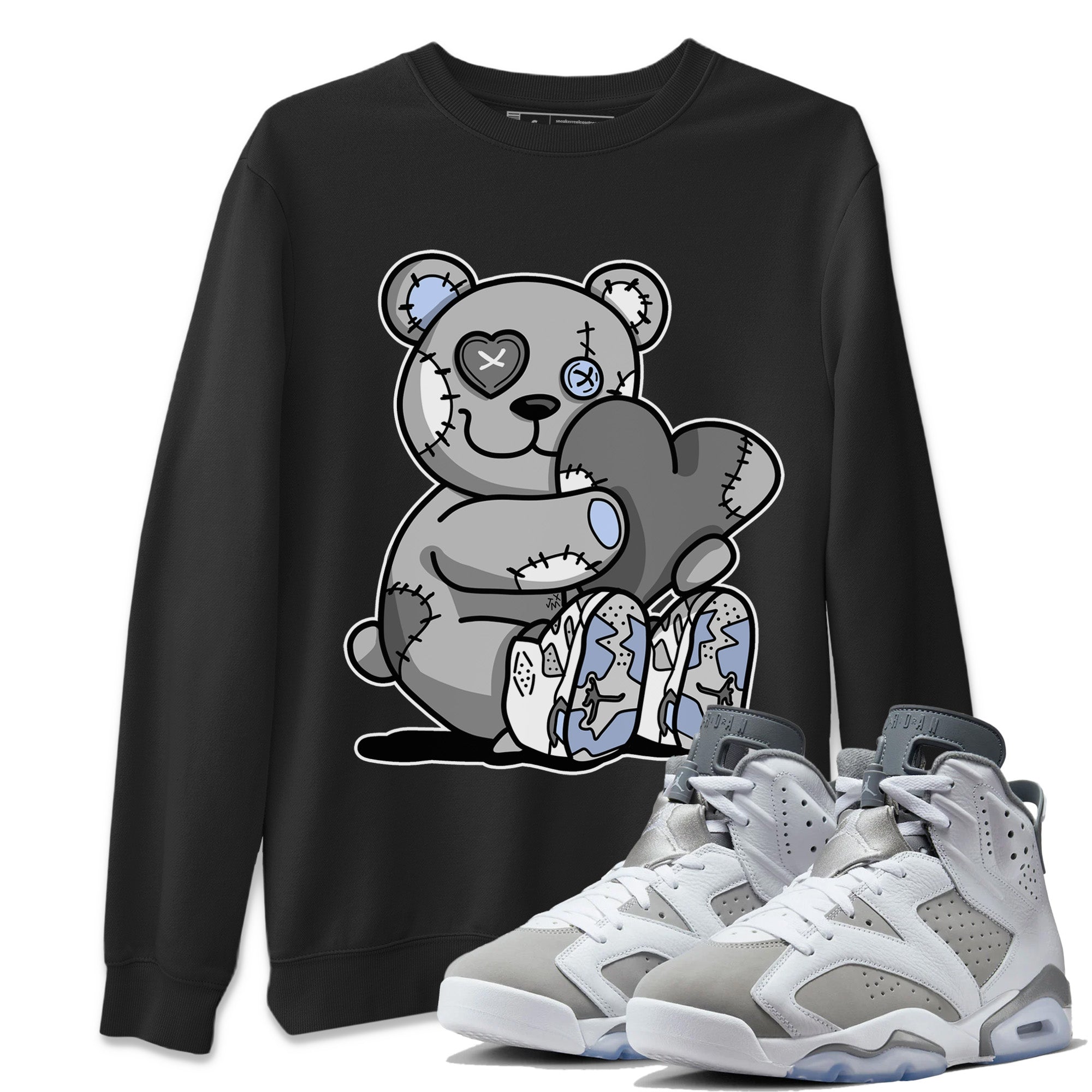 Hugging Bear Unisex Tops - Air Jordan 6 Cool Grey