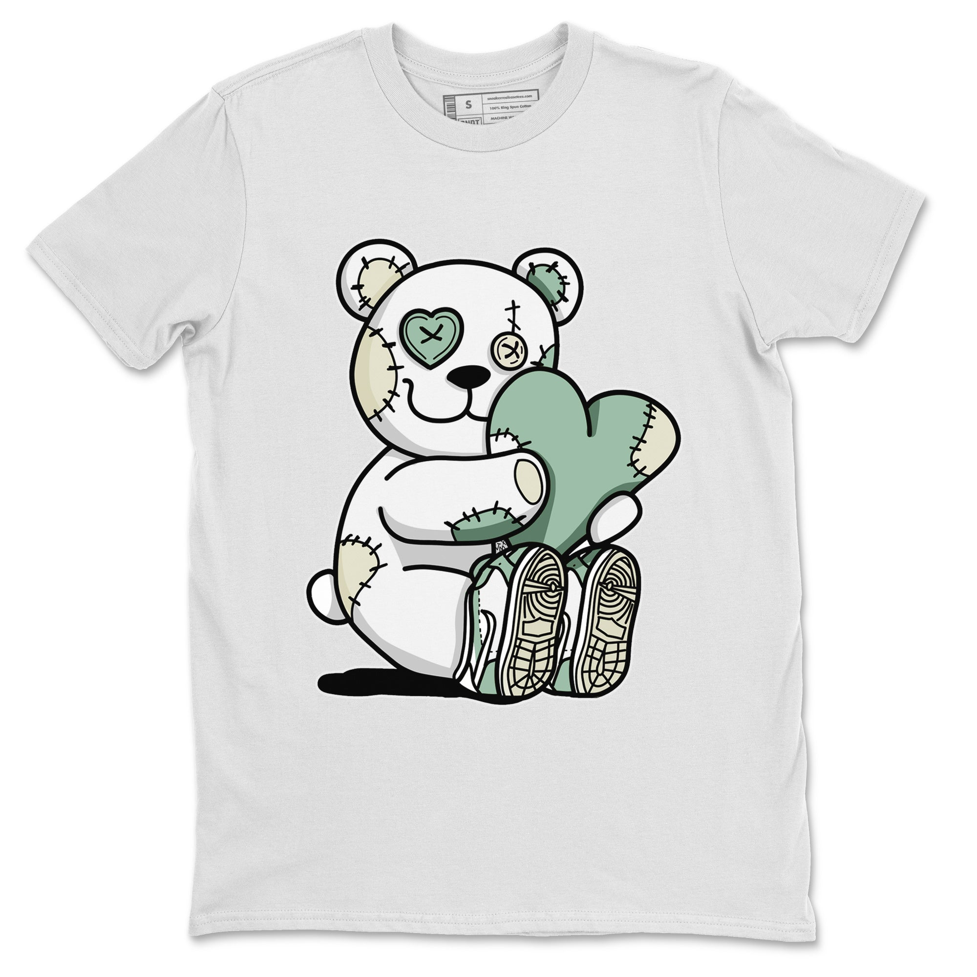 Hugging Bear Unisex Tops - Dunk Mica Green