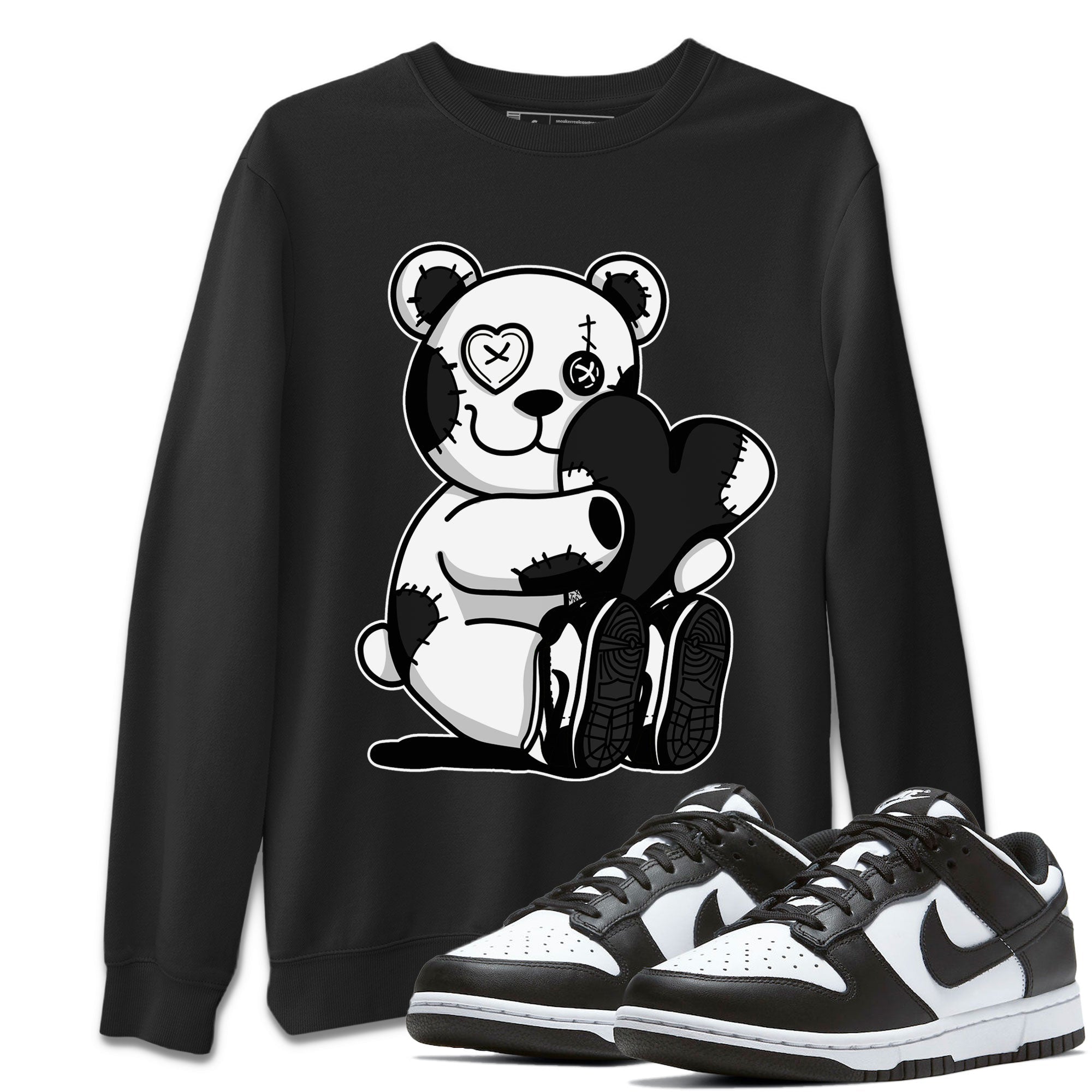 Hugging Bear Unisex Tops - Dunk Panda