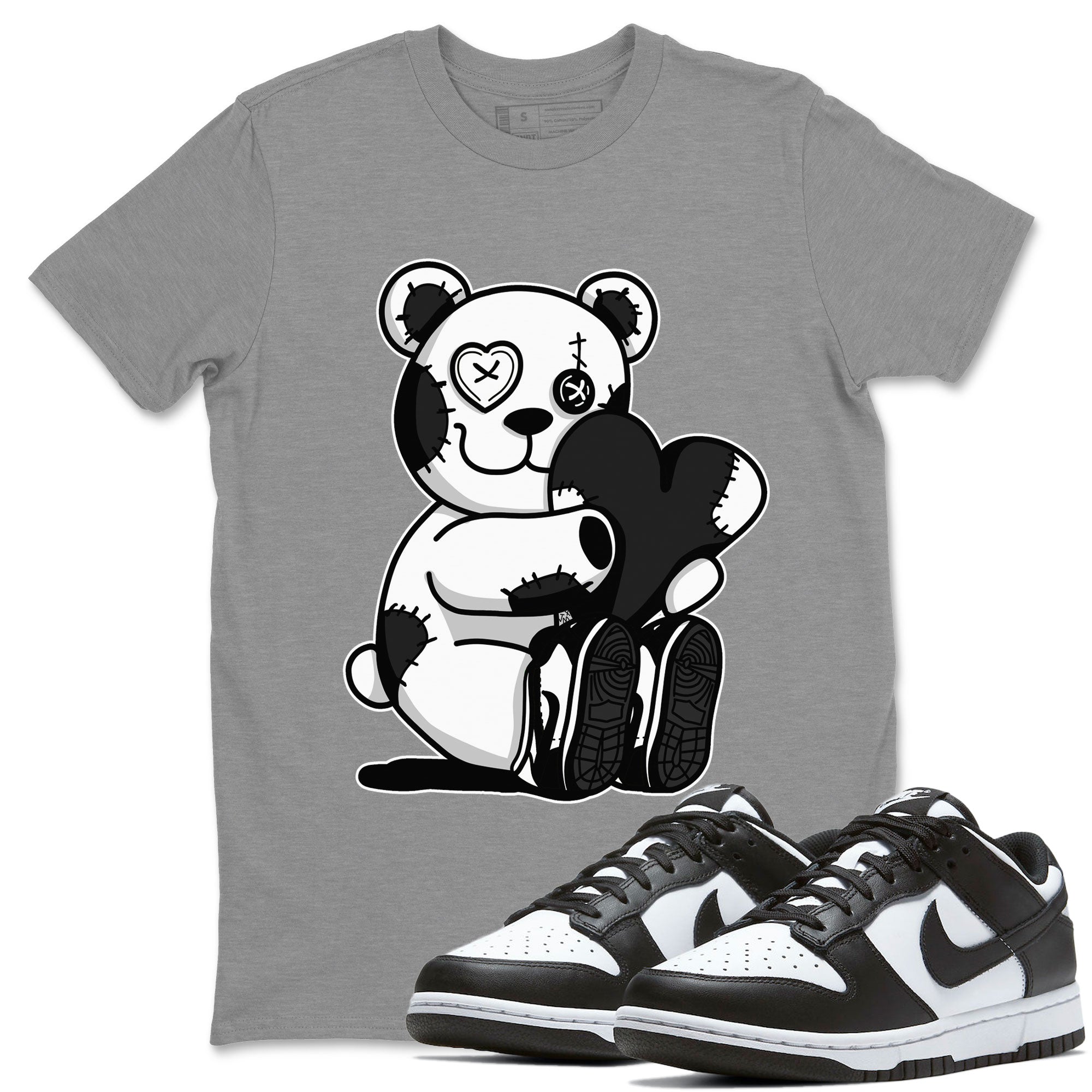 Hugging Bear Unisex Tops - Dunk Panda