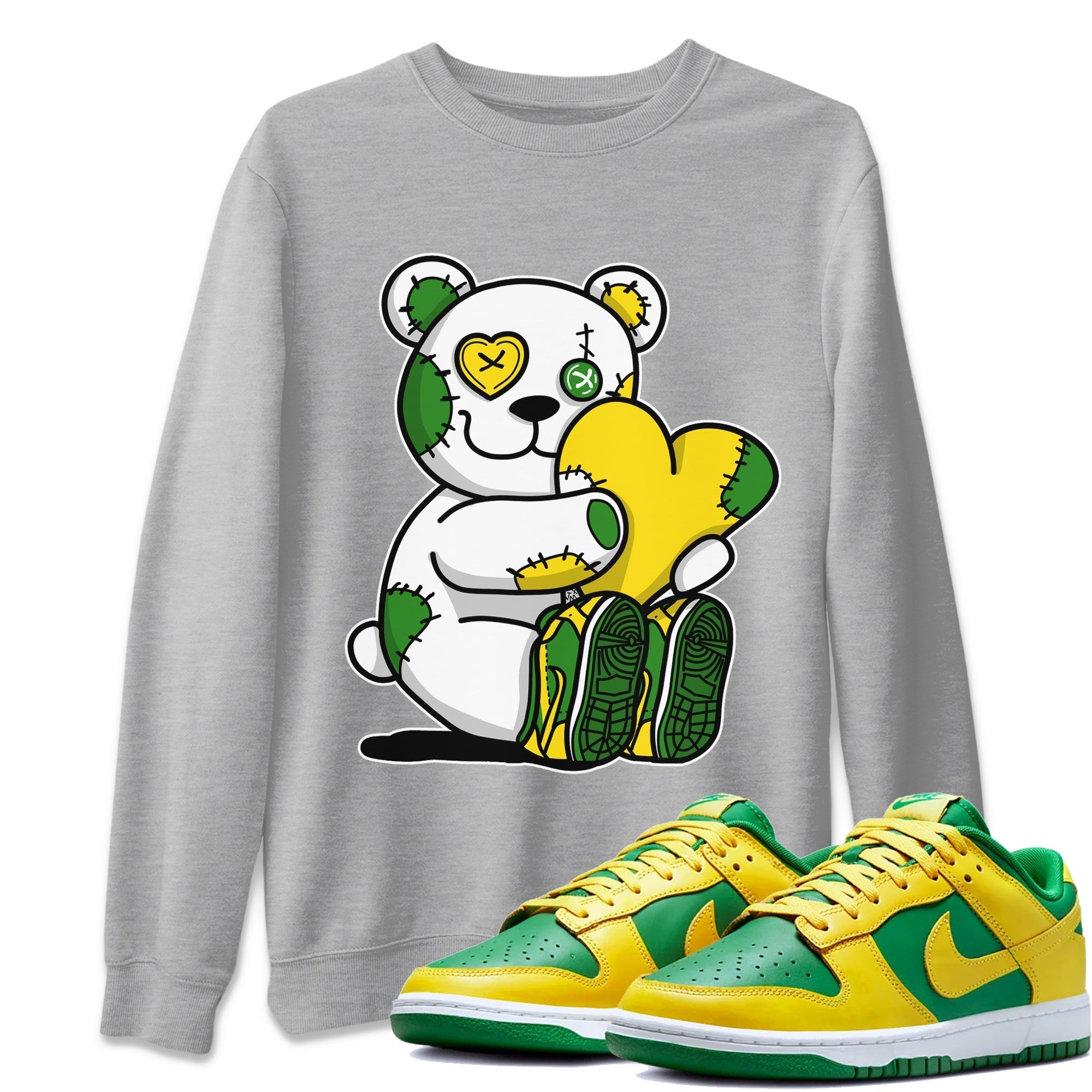 Hugging Bear Unisex Tops - Dunk Reverse Brazil