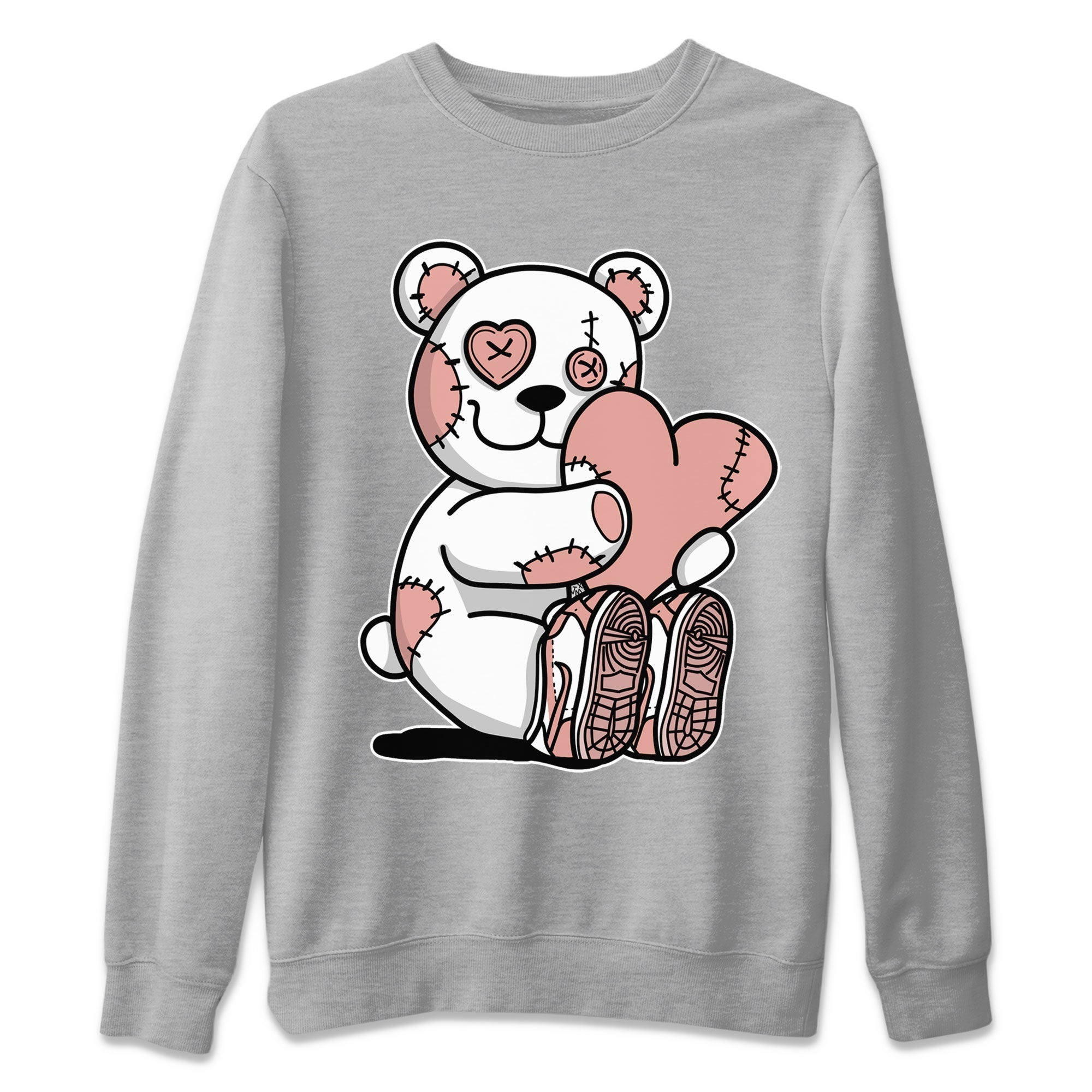 Hugging Bear snkmatch Tee - Dunk Rose Whisper