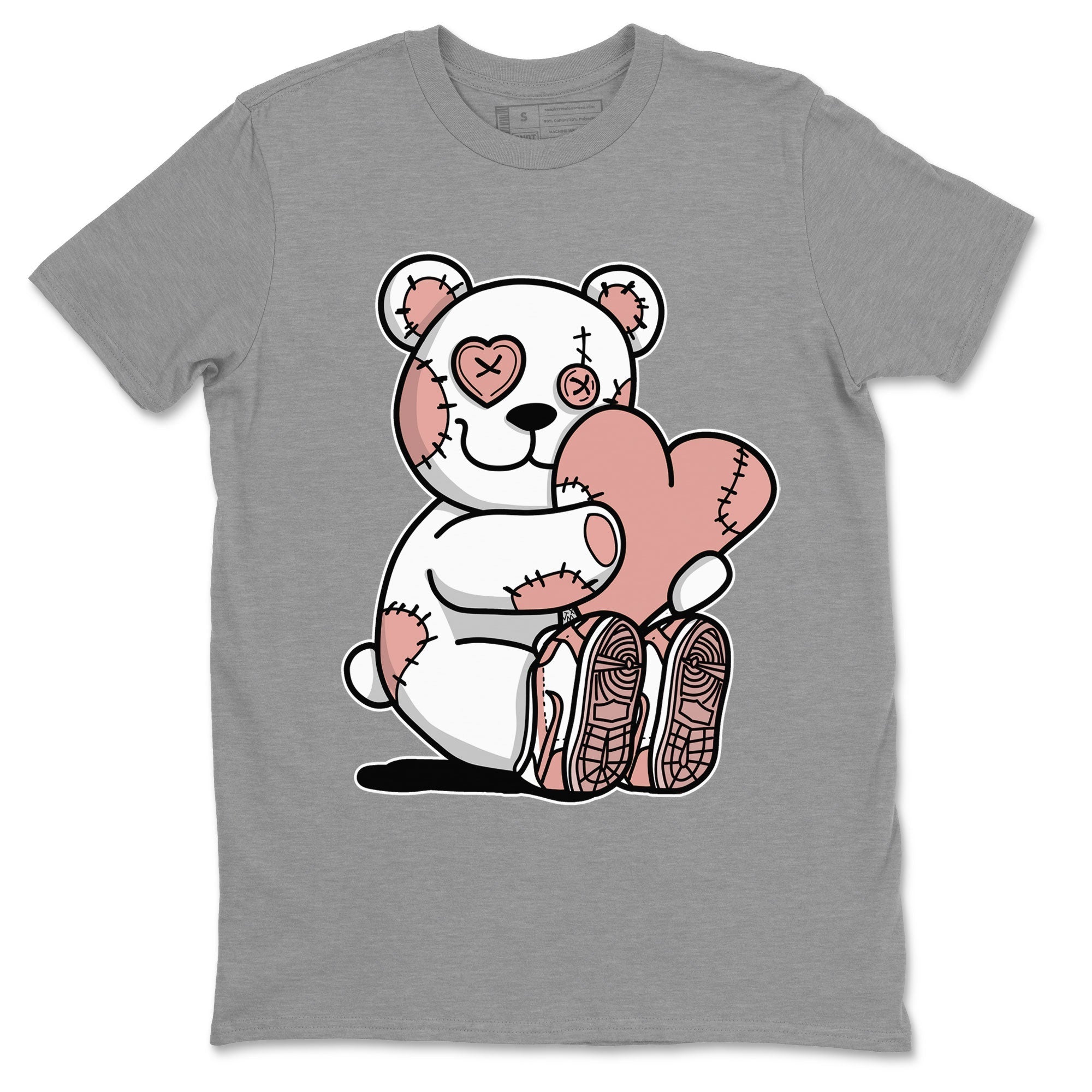 Hugging Bear snkmatch Tee - Dunk Rose Whisper