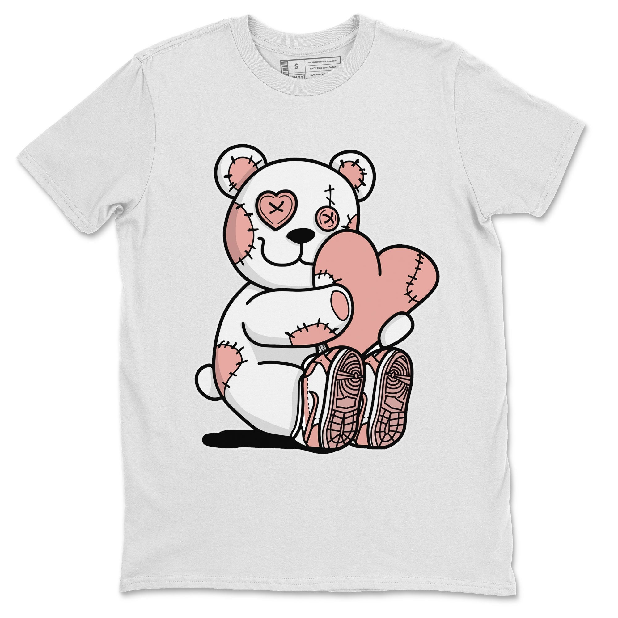 Hugging Bear snkmatch Tee - Dunk Rose Whisper
