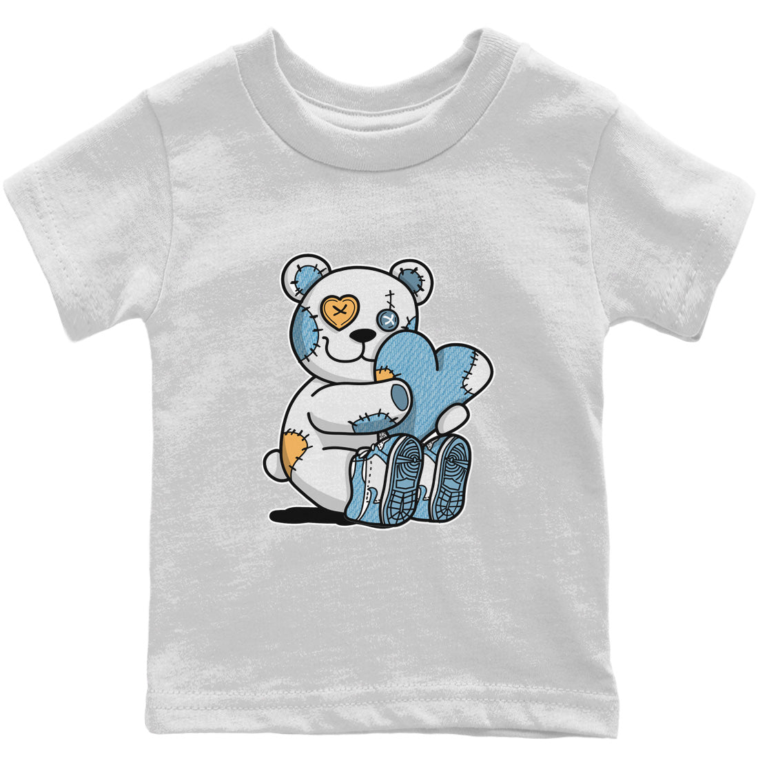 Hugging Bear Kids Tops - Air Jordan 1 Denim