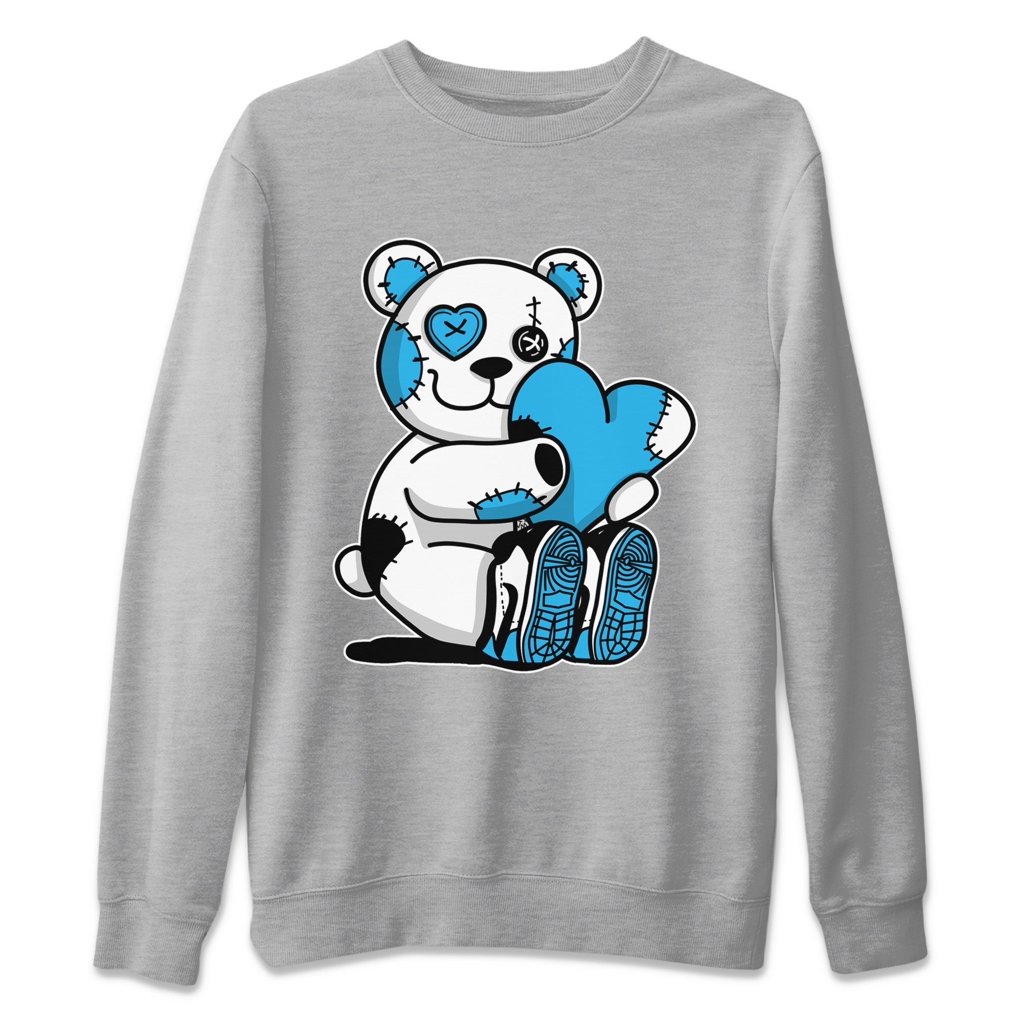 Hugging Bear Unisex Tops - Air Jordan 1 Powder Blue