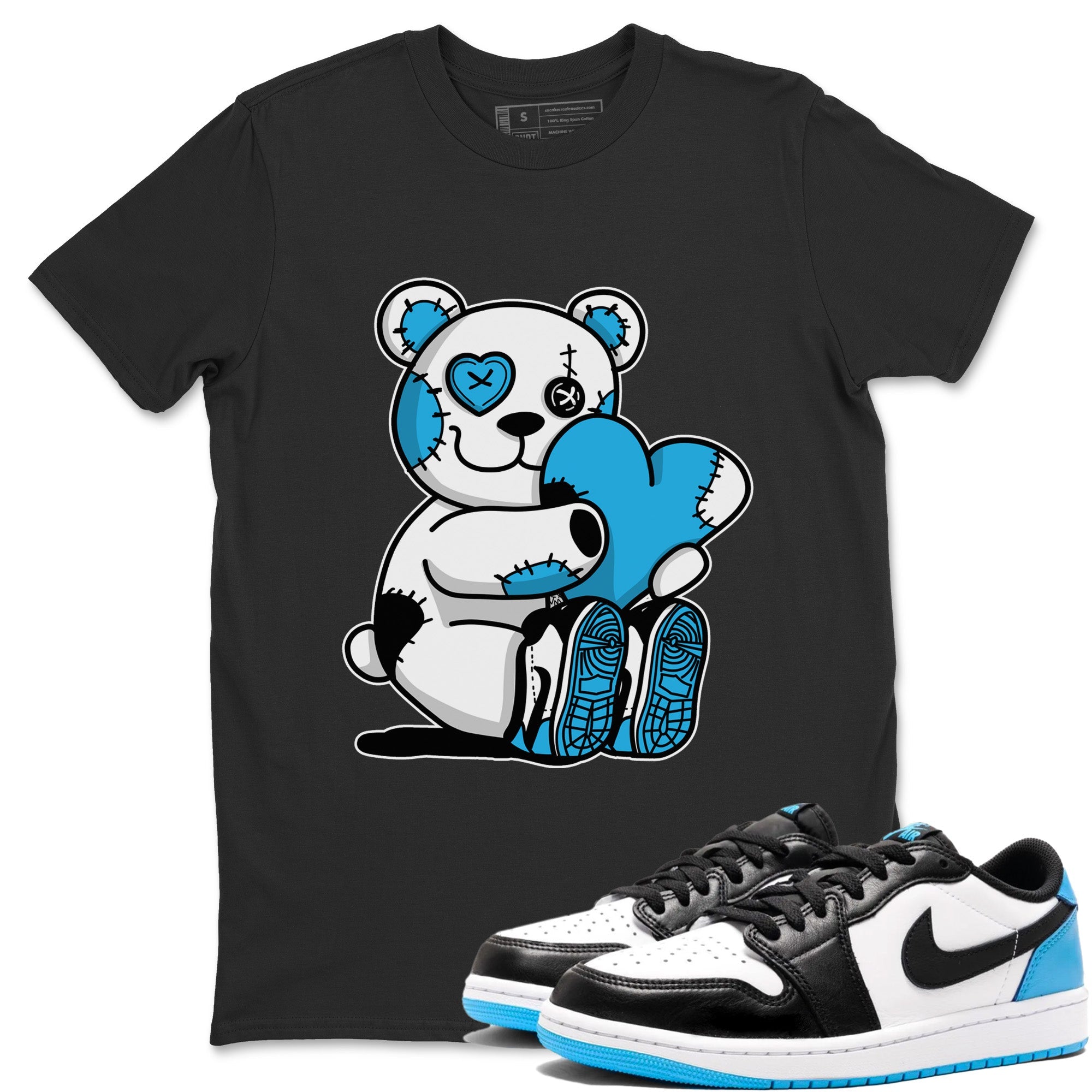 Hugging Bear Unisex Tops - Air Jordan 1 Powder Blue