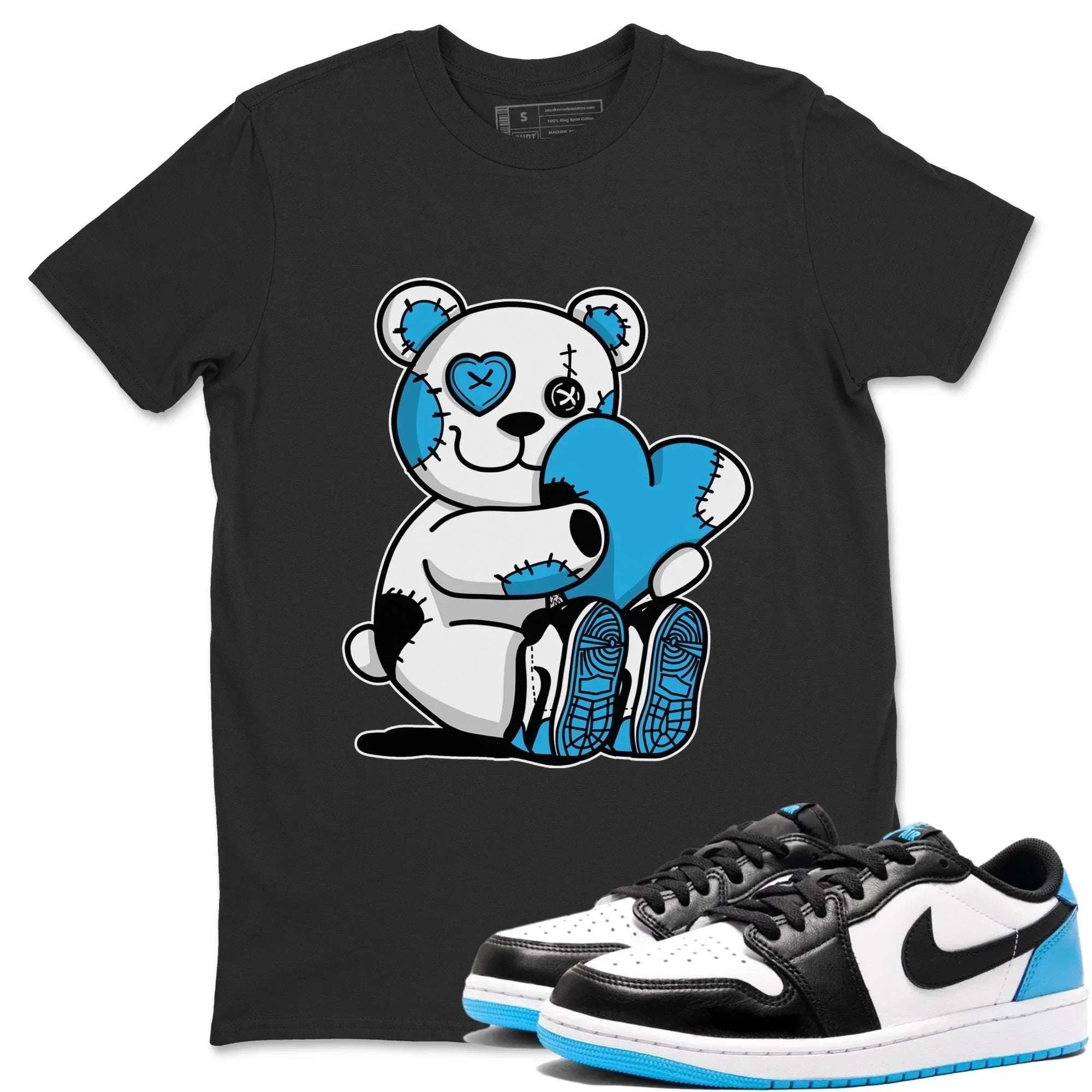 Hugging Bear Unisex Tops - Air Jordan 1 Powder Blue