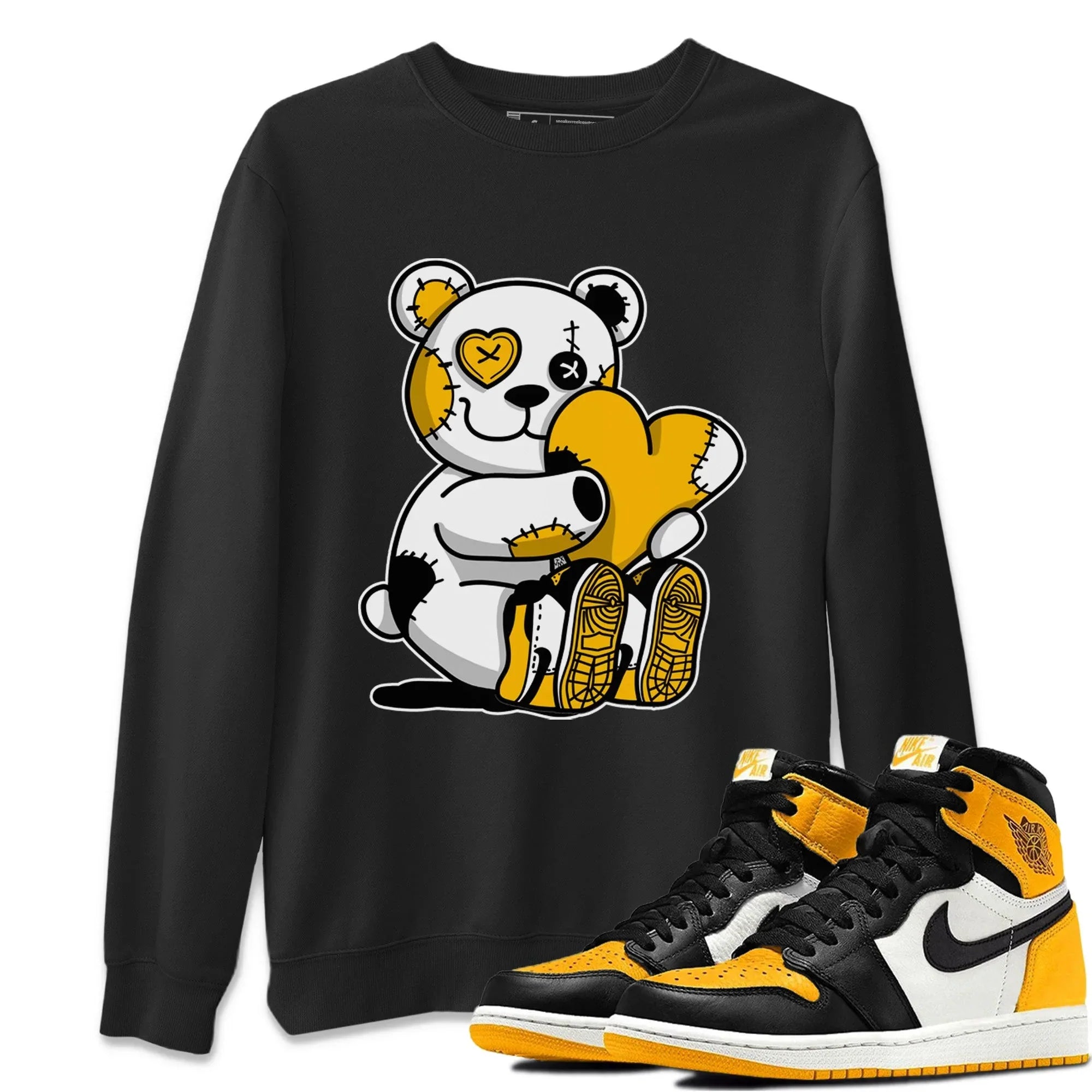 Hugging Bear Unisex Tops - Air Jordan 1 Taxi