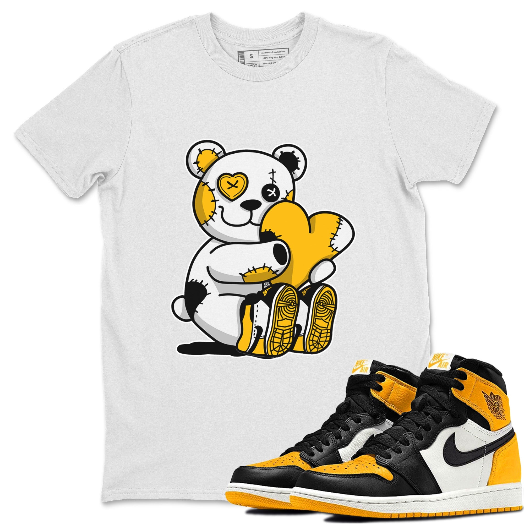 Hugging Bear Unisex Tops - Air Jordan 1 Taxi