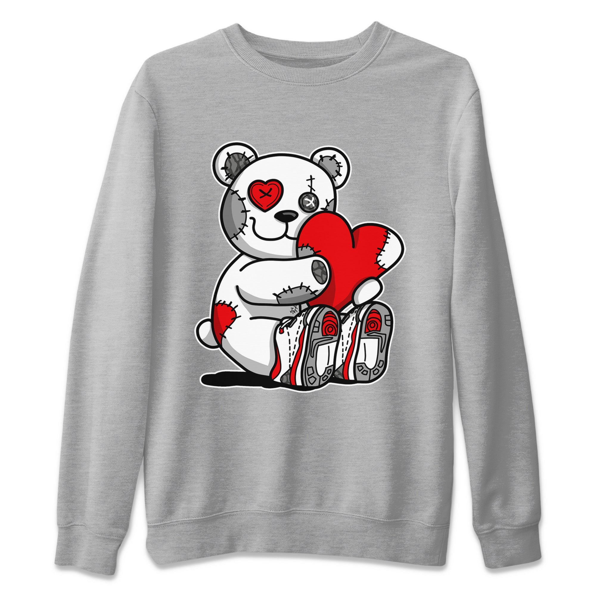 Hugging Bear Unisex Tops - Air Jordan 3 Fire Red