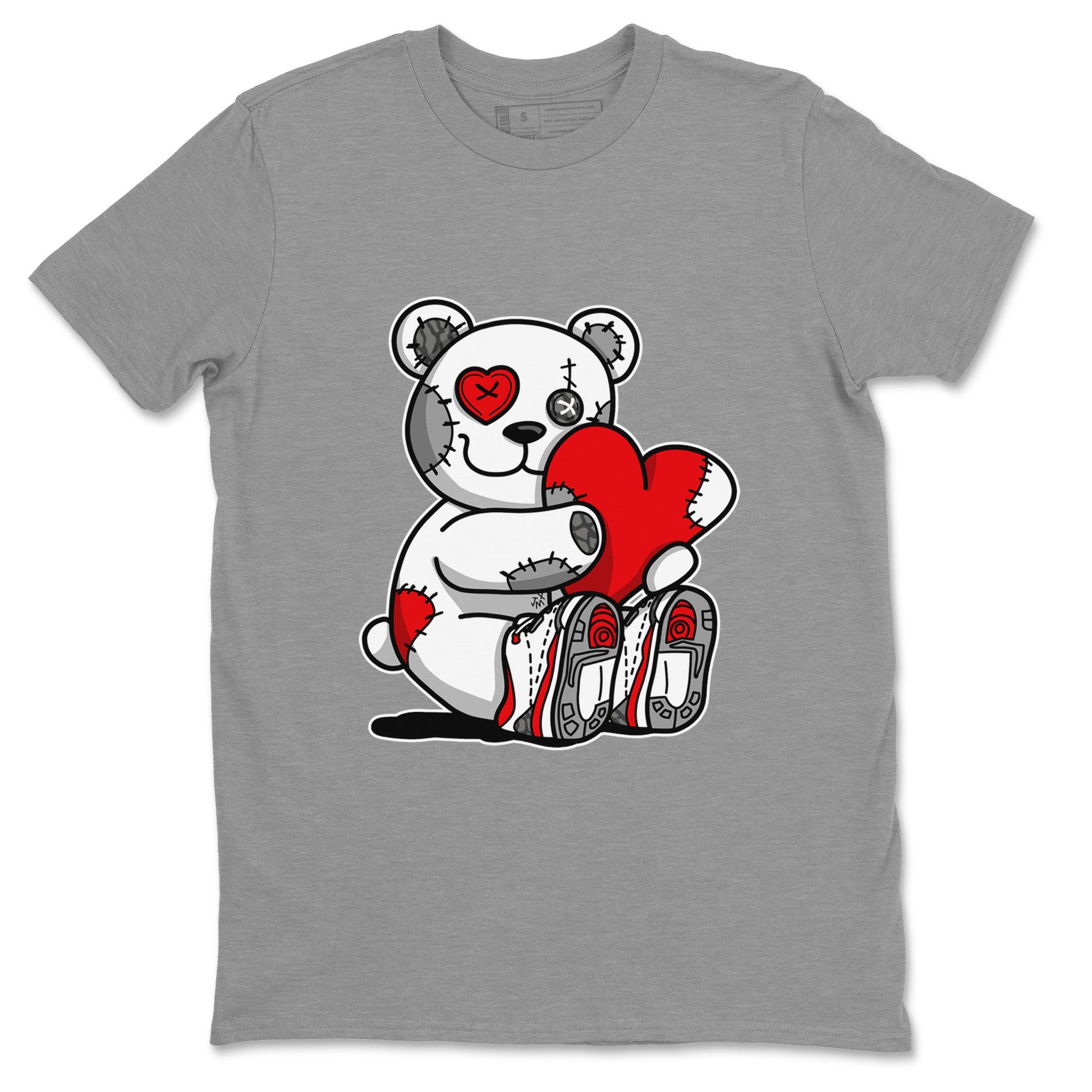 Hugging Bear Unisex Tops - Air Jordan 3 Fire Red