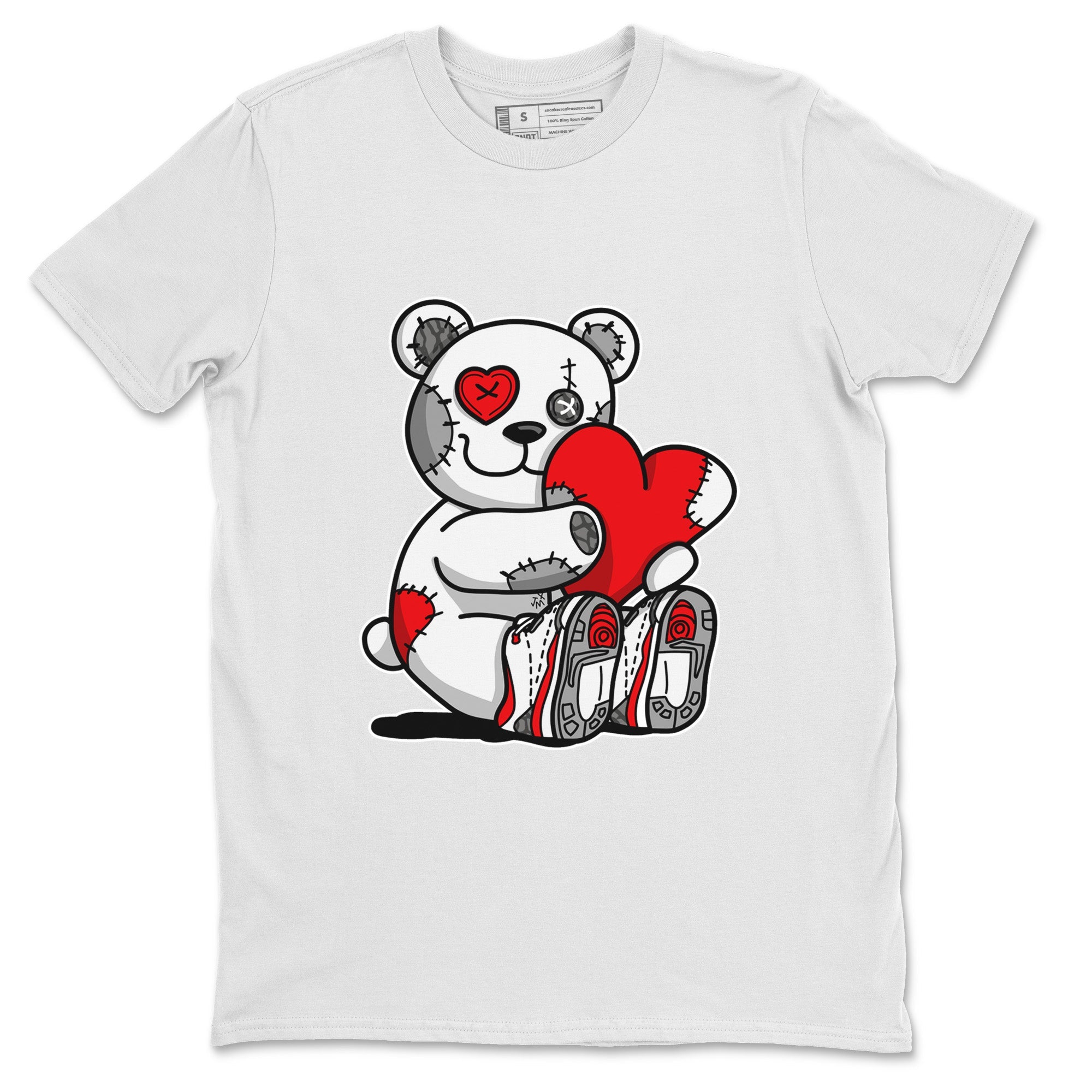 Hugging Bear Unisex Tops - Air Jordan 3 Fire Red
