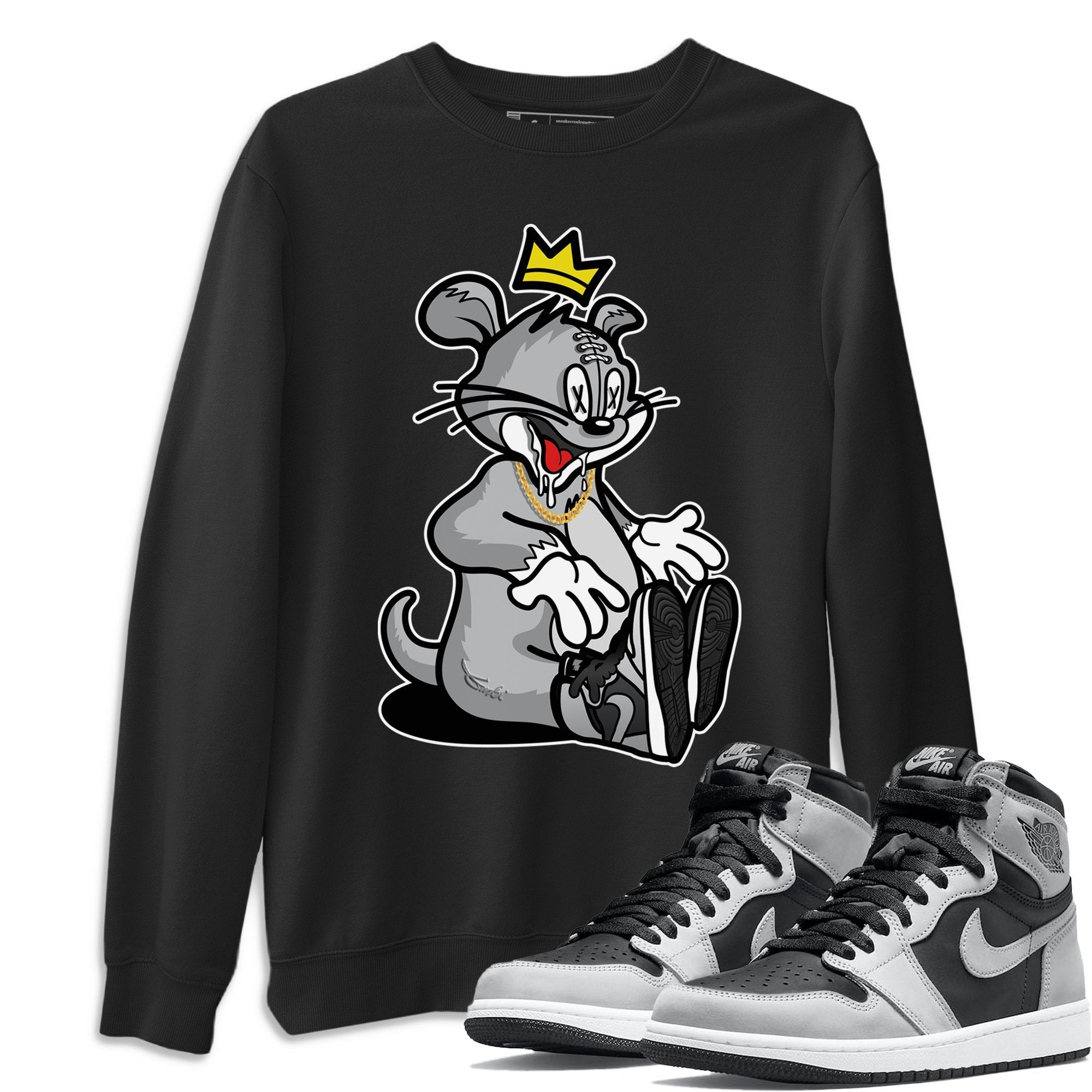Hungry Cat Unisex Tops - Air Jordan 1 Shadow 2.0