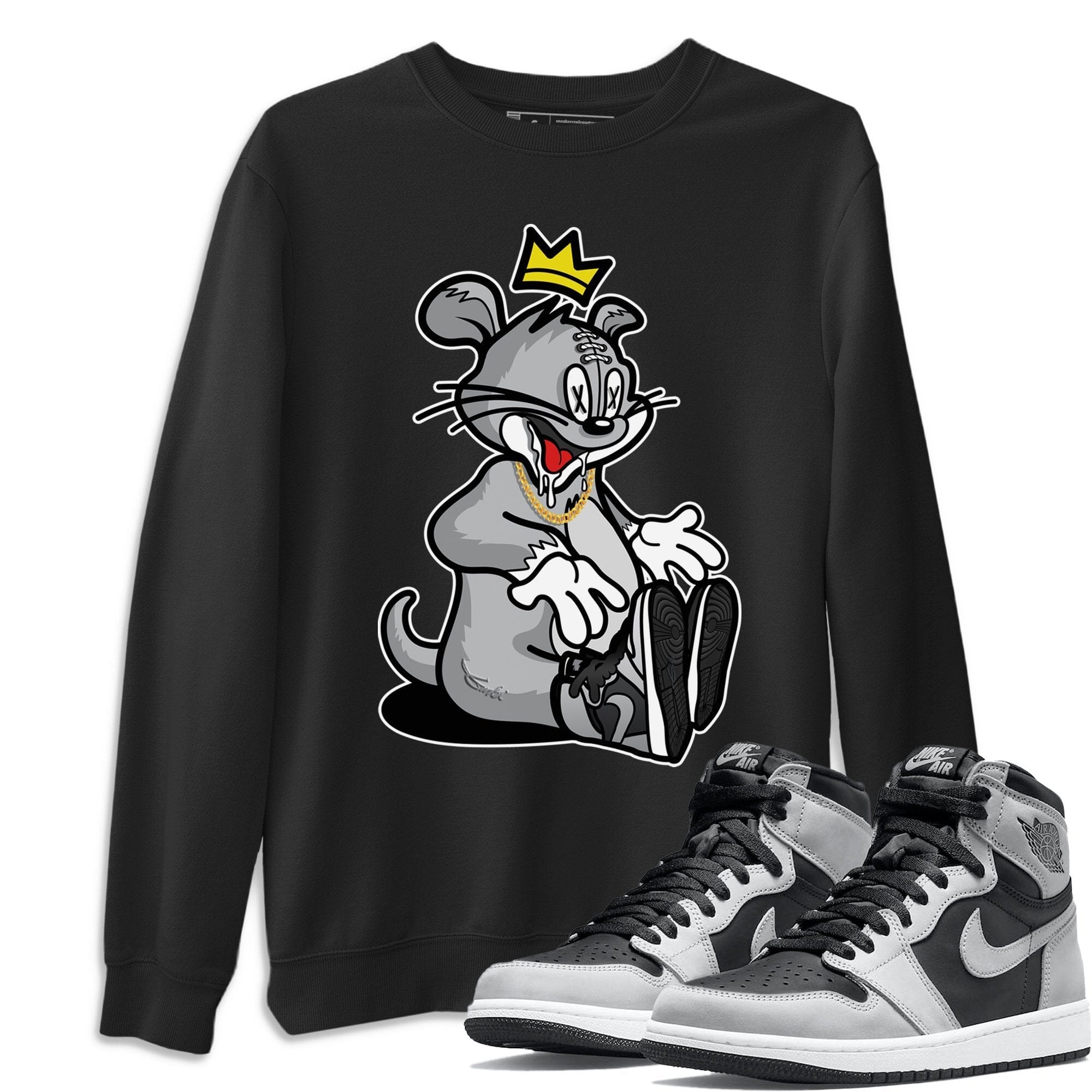 Hungry Cat Unisex Tops - Air Jordan 1 Shadow 2.0