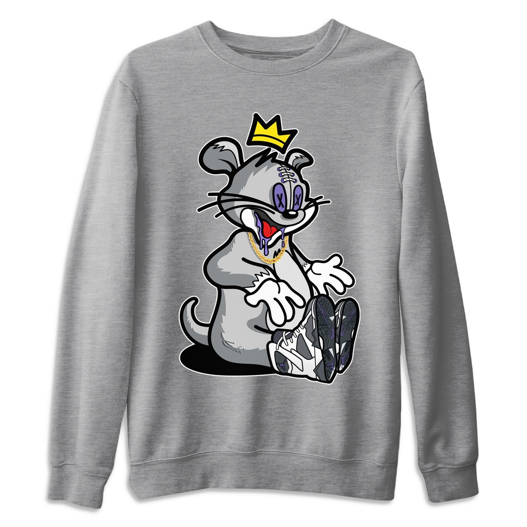Hungry Cat Unisex Tops - Air Jordan 7 Flint