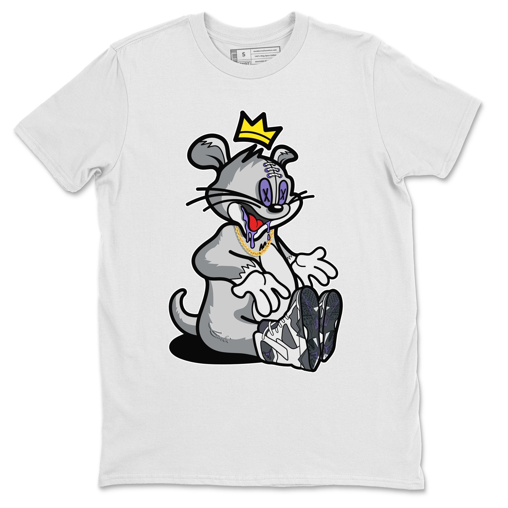 Hungry Cat Unisex Tops - Air Jordan 7 Flint