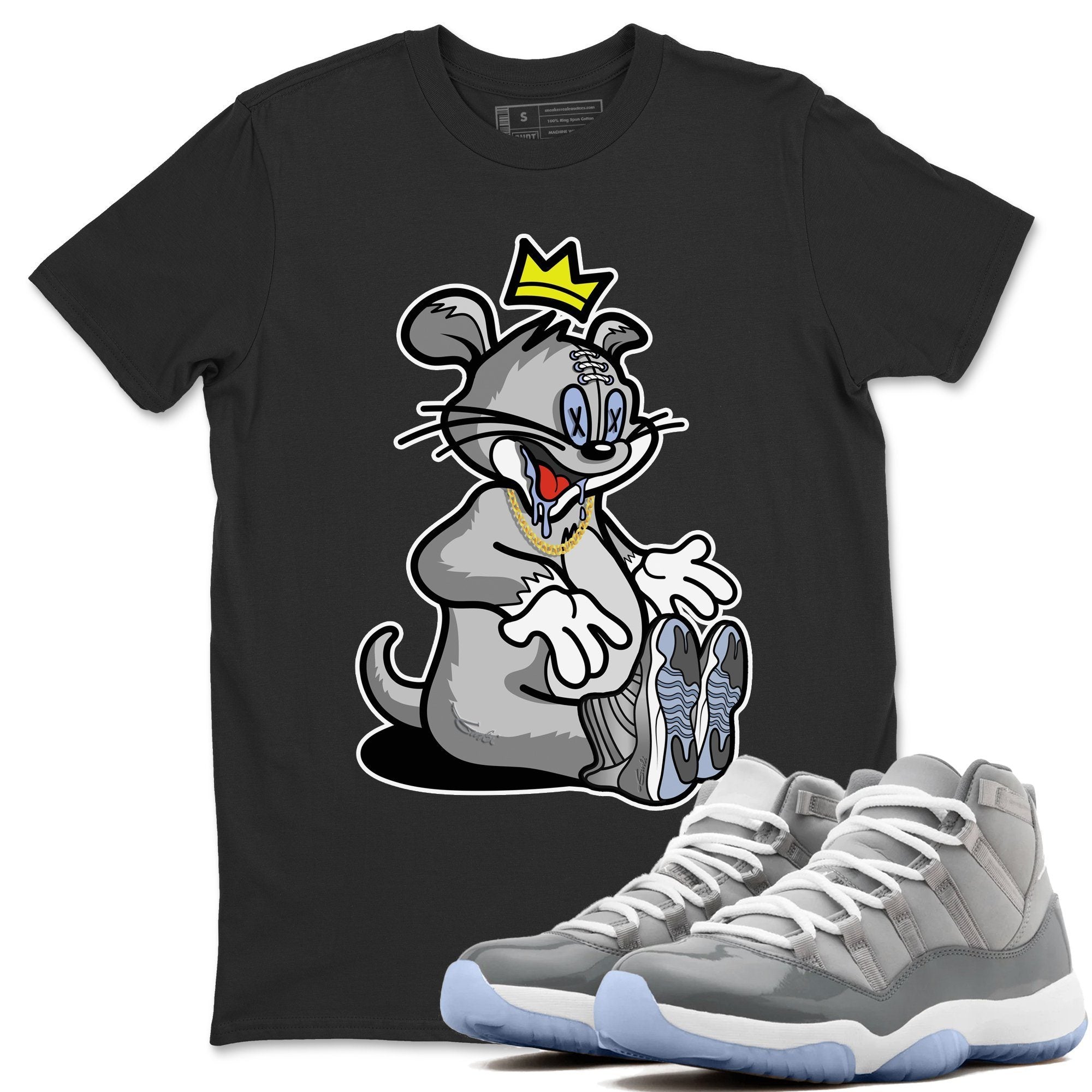Hungry Cat Unisex Tops - Air Jordan 11 Cool Grey