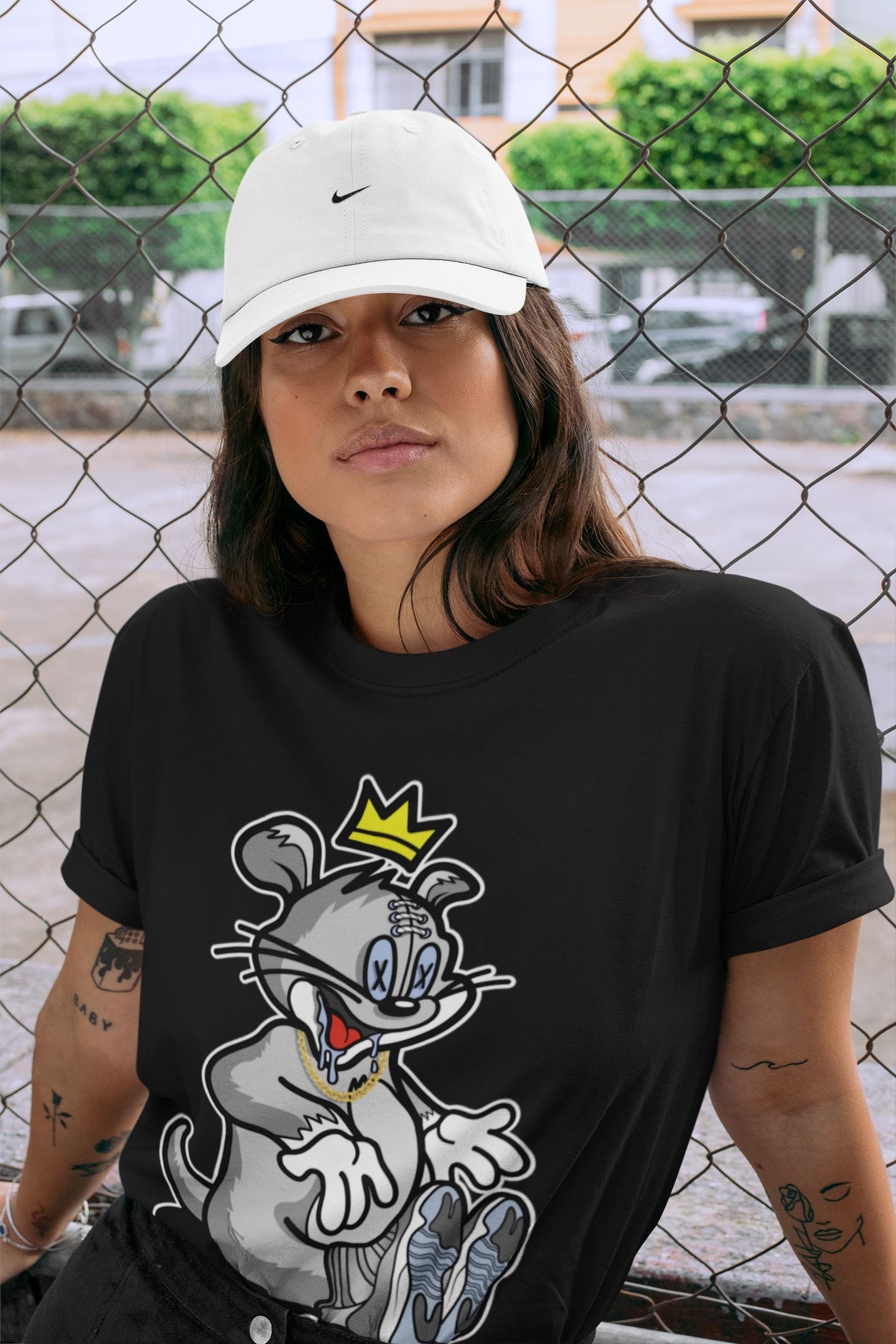 Hungry Cat Unisex Tops - Air Jordan 11 Cool Grey