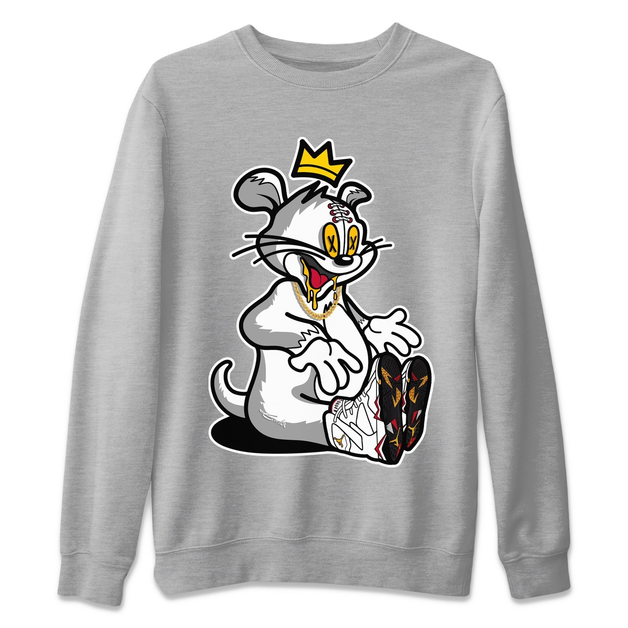 Hungry Cat Unisex Tops - Air Jordan 7 Cardinal