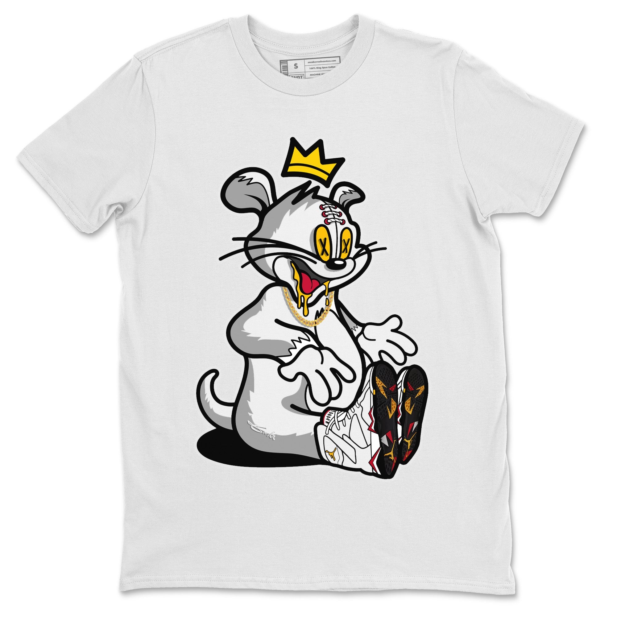 Hungry Cat Unisex Tops - Air Jordan 7 Cardinal