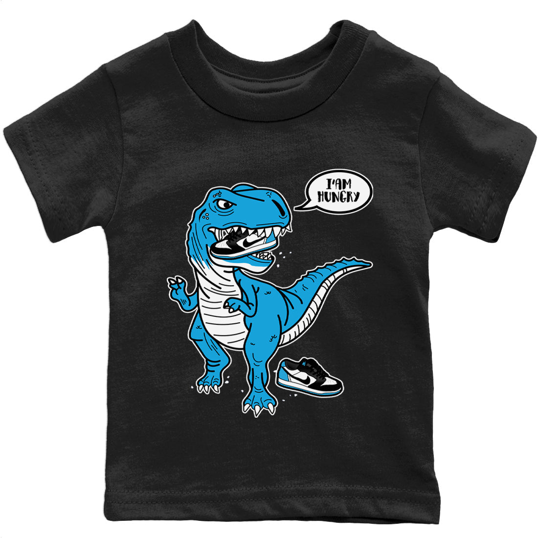 Hungry Dino Kids Tops - Air Jordan 1 Powder Blue