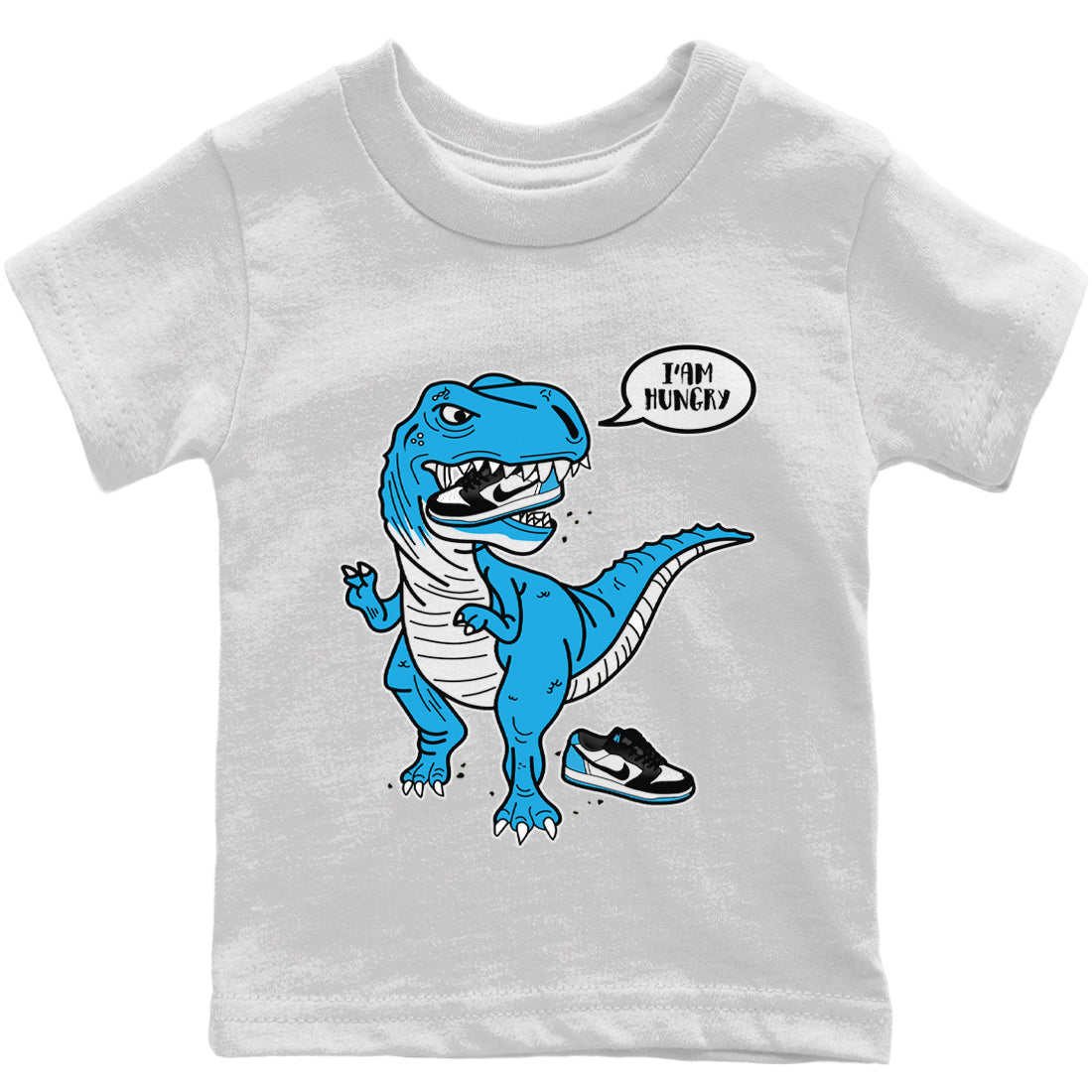 Hungry Dino Kids Tops - Air Jordan 1 Powder Blue