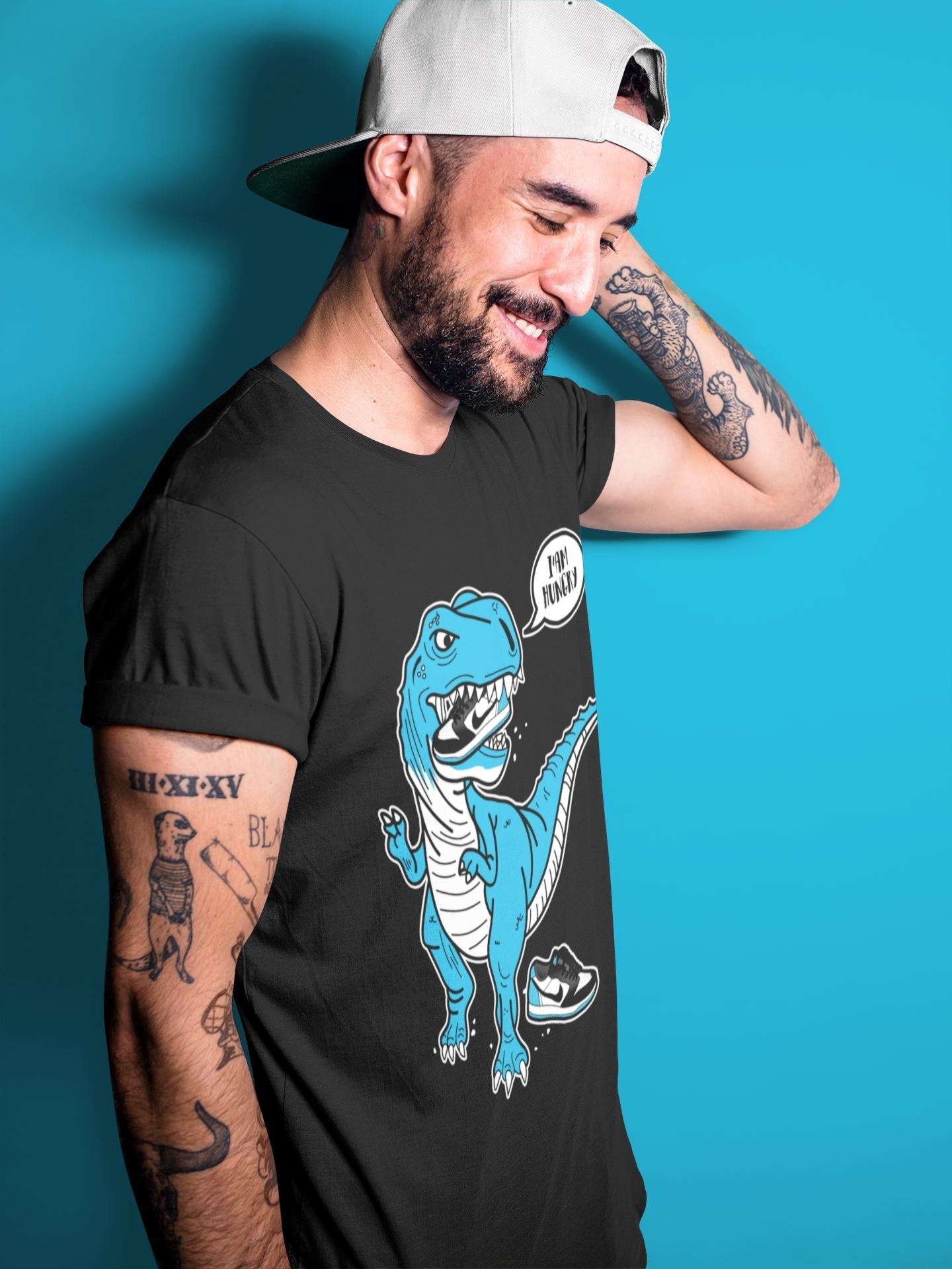 Hungry Dino Unisex Tops - Air Jordan 1 Powder Blue