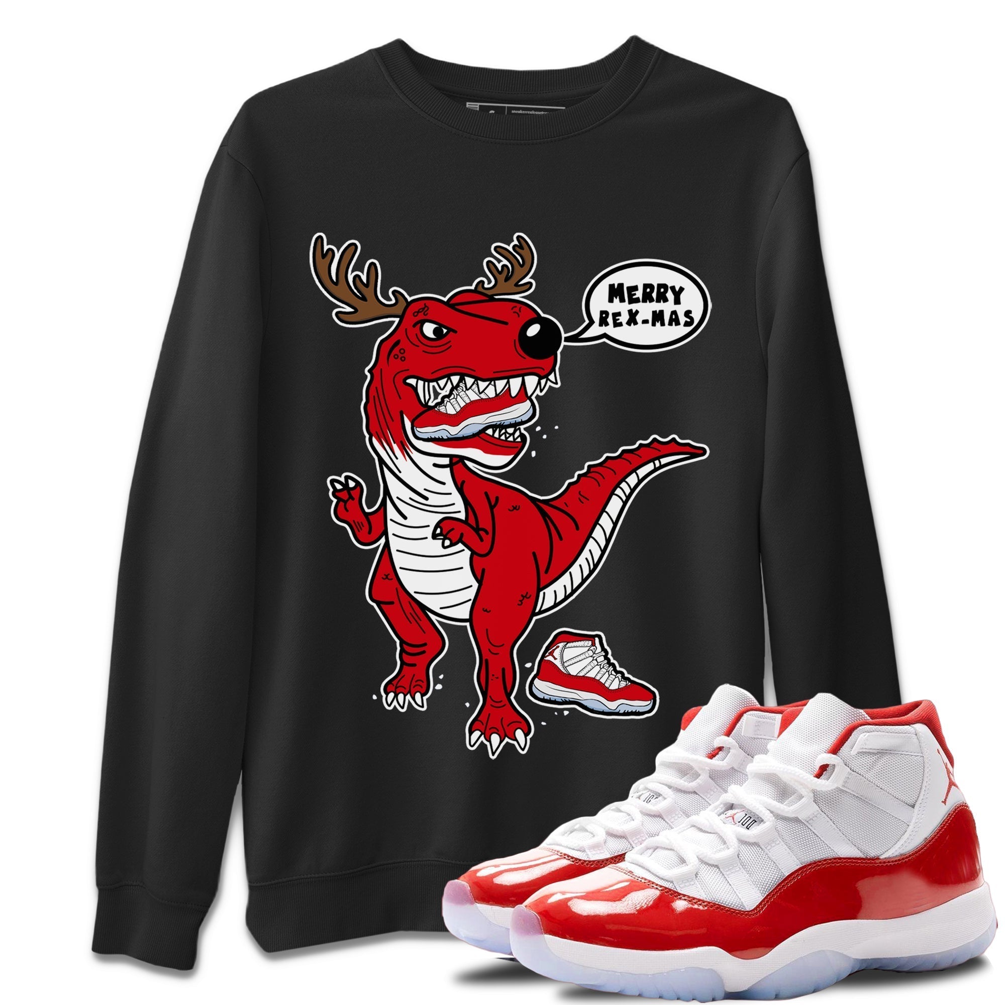 Hungry Dino Unisex Tops - Air Jordan 11 Cherry