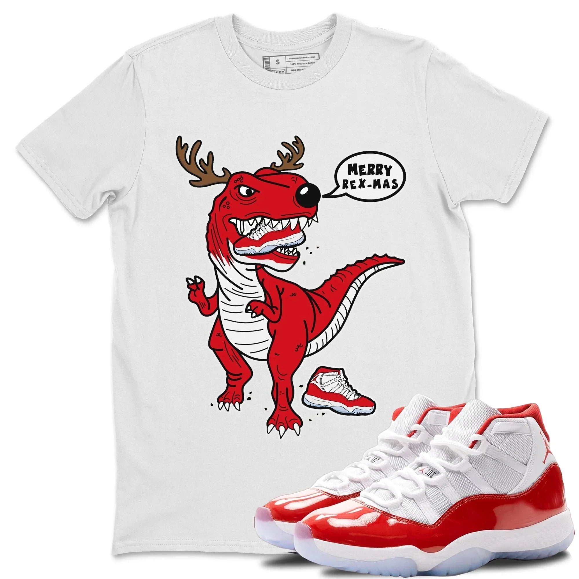 Hungry Dino Unisex Tops - Air Jordan 11 Cherry