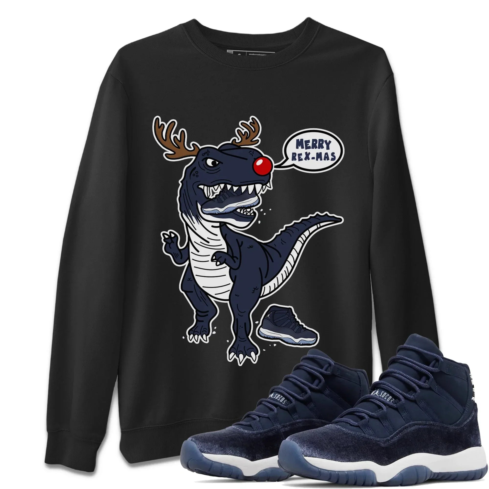 Hungry Dino Unisex Tops - Air Jordan 11 Midnight Navy