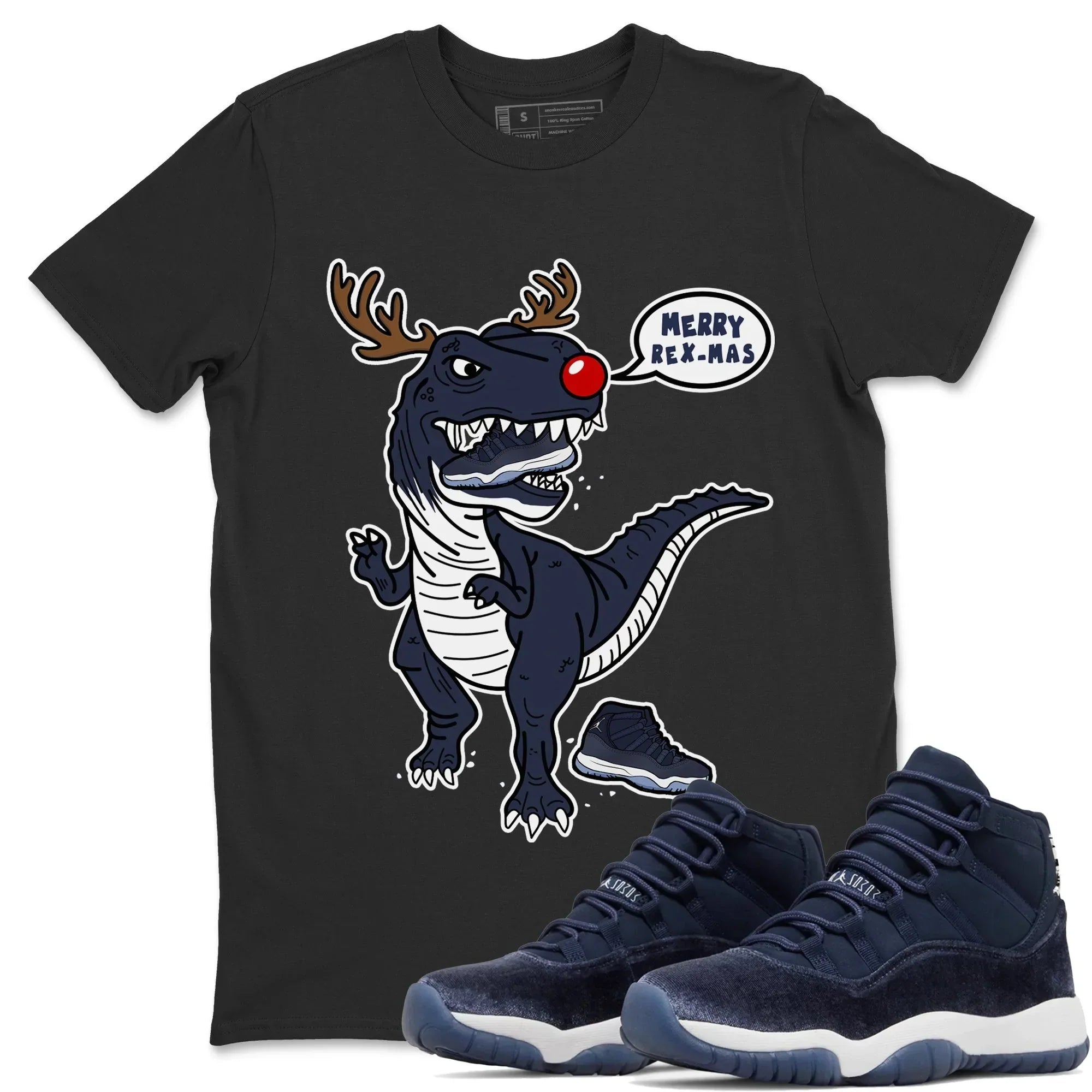Hungry Dino Unisex Tops - Air Jordan 11 Midnight Navy