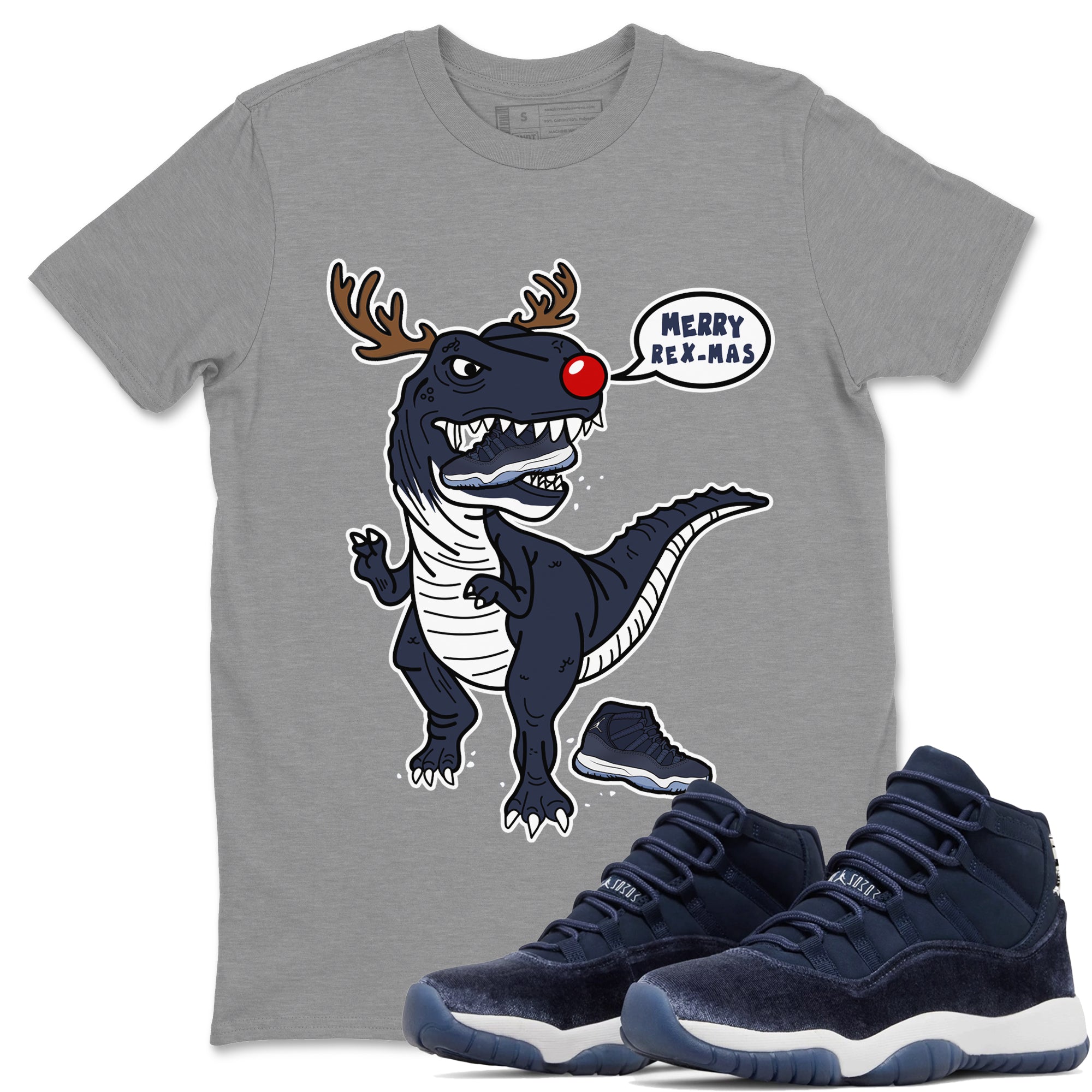 Hungry Dino Unisex Tops - Air Jordan 11 Midnight Navy